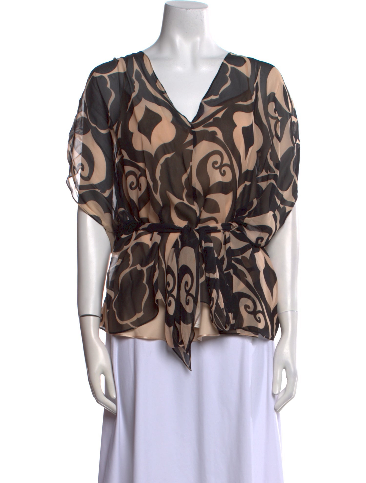 Escada Silk Printed Blouse