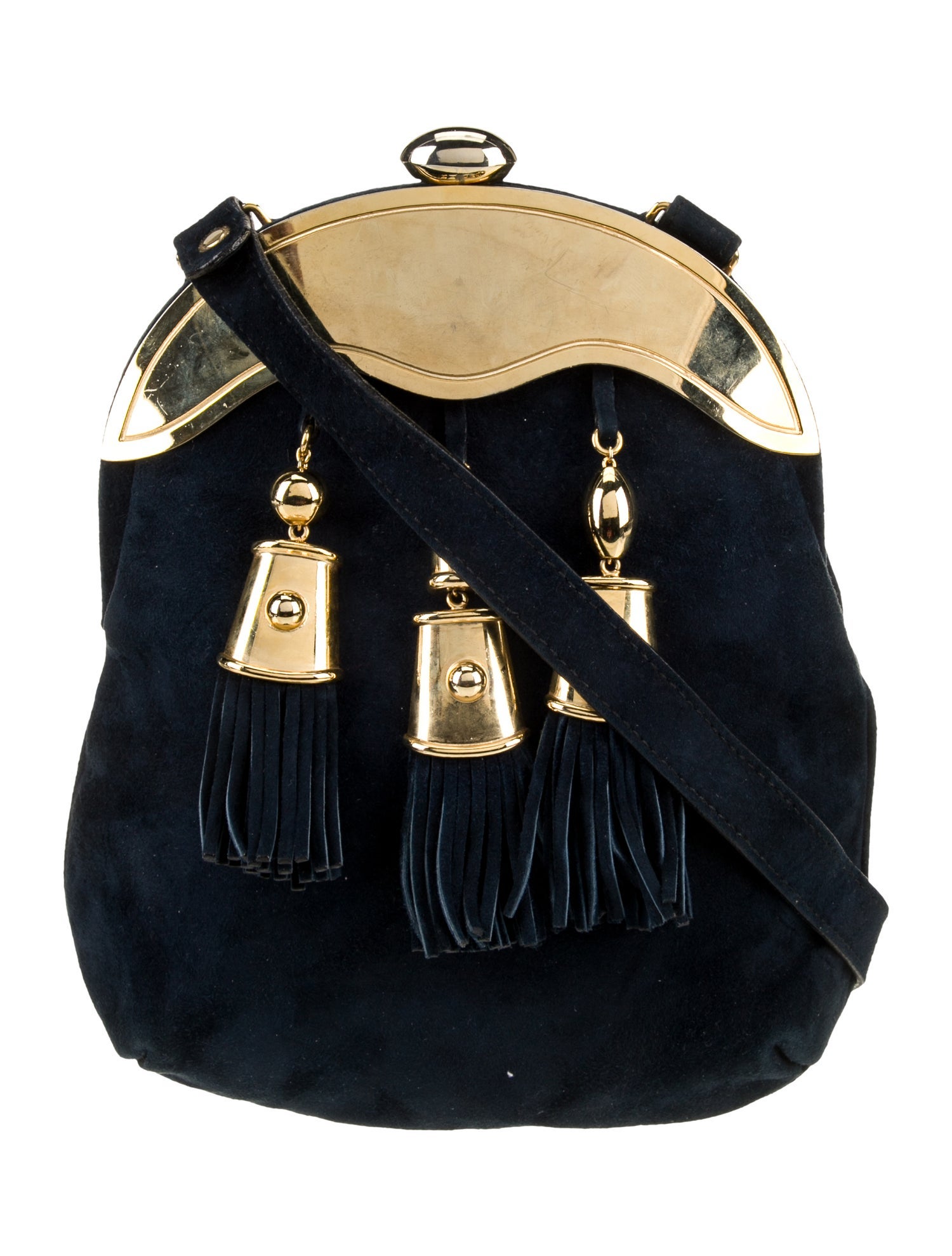 Escada Suede Evening Bag