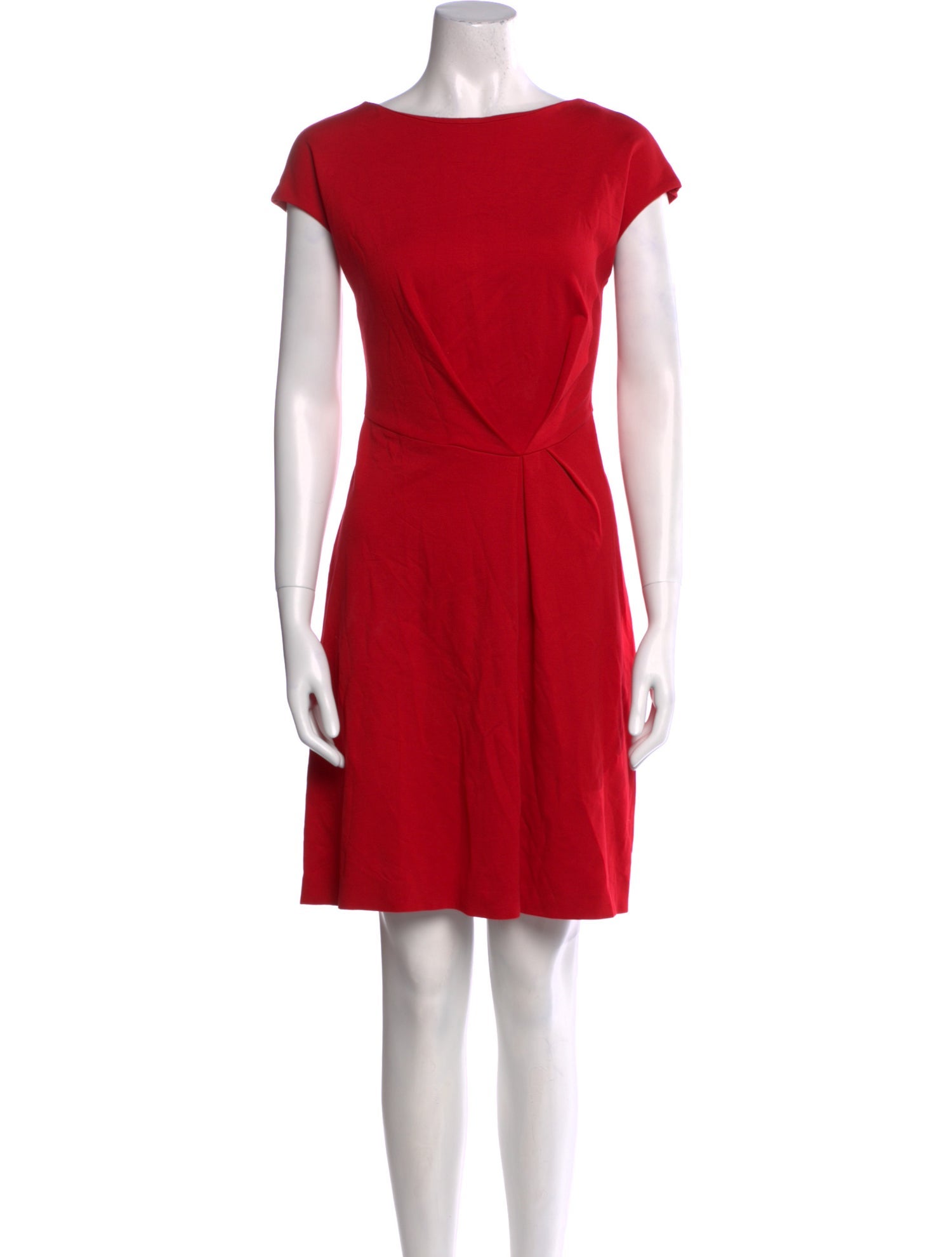 Escada Bateau Neckline Mini Dress