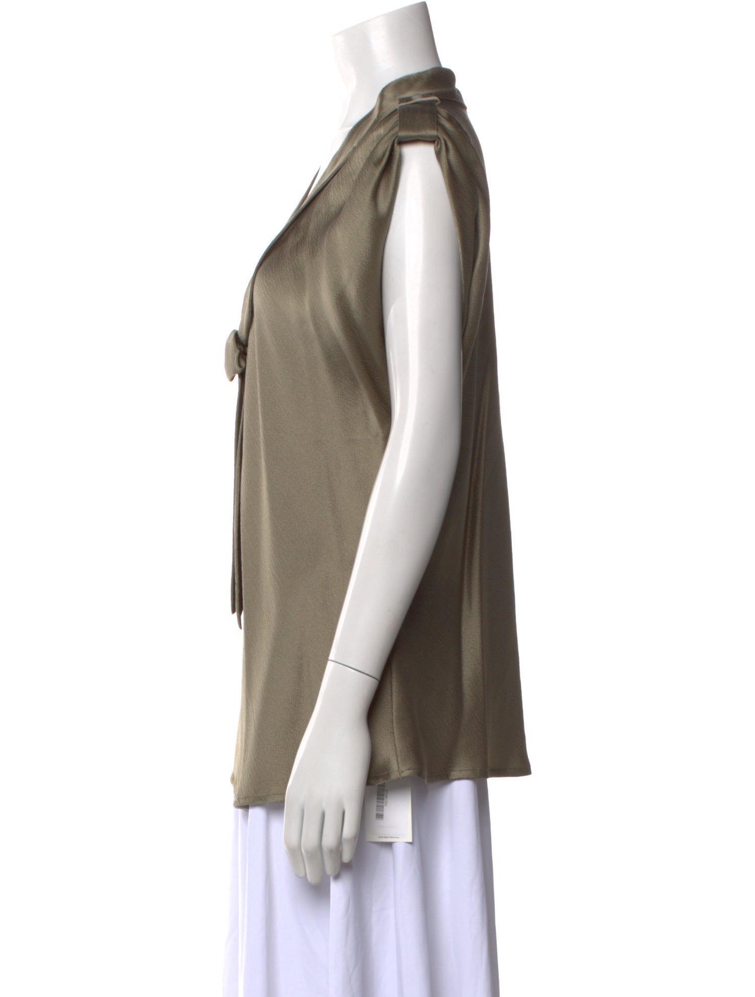 Escada Silk V-Neck Top