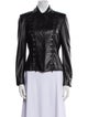 Escada Leather Biker Jacket