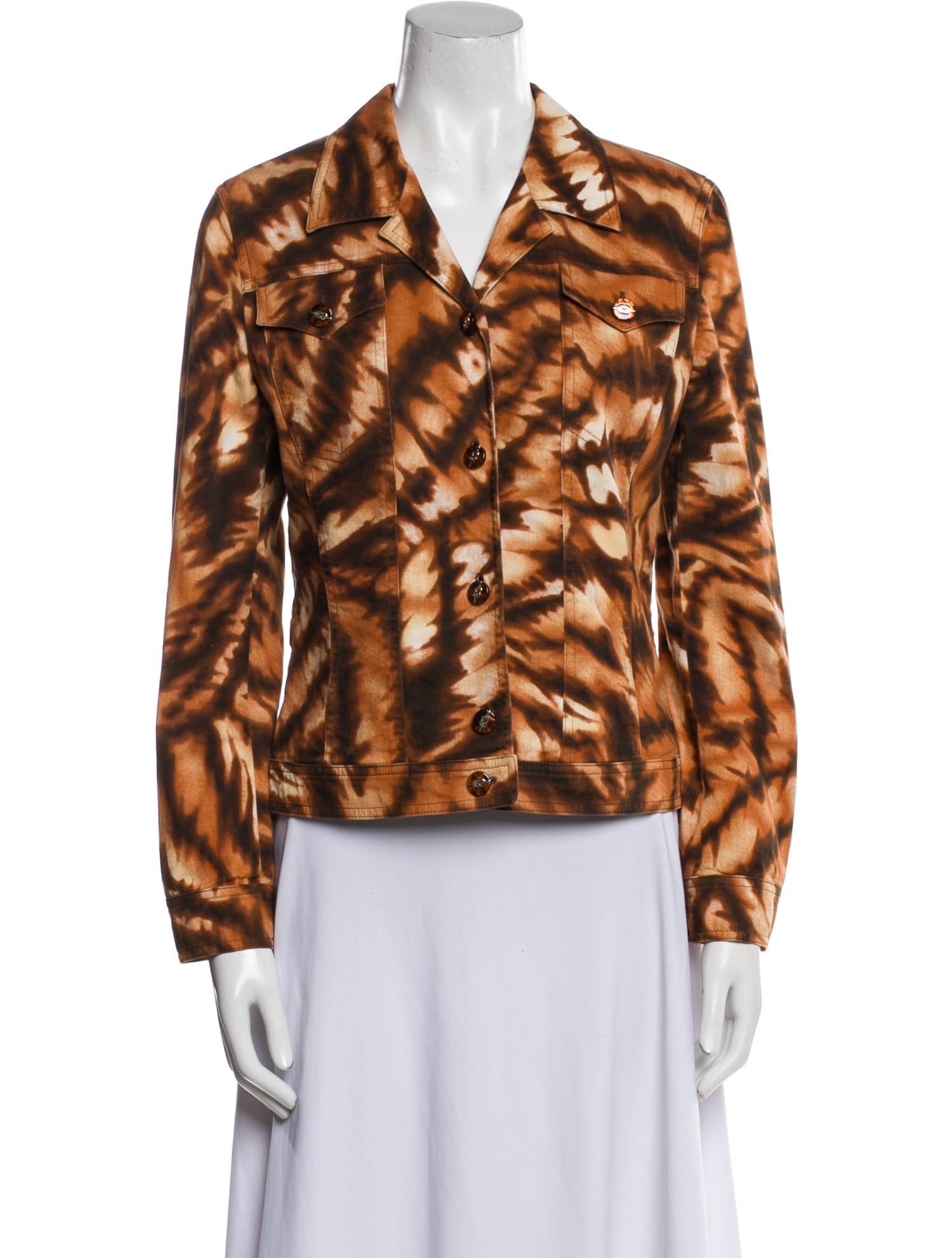 Escada Animal Print Jacket