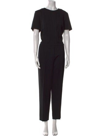 Escada Crew Neck Jumpsuit