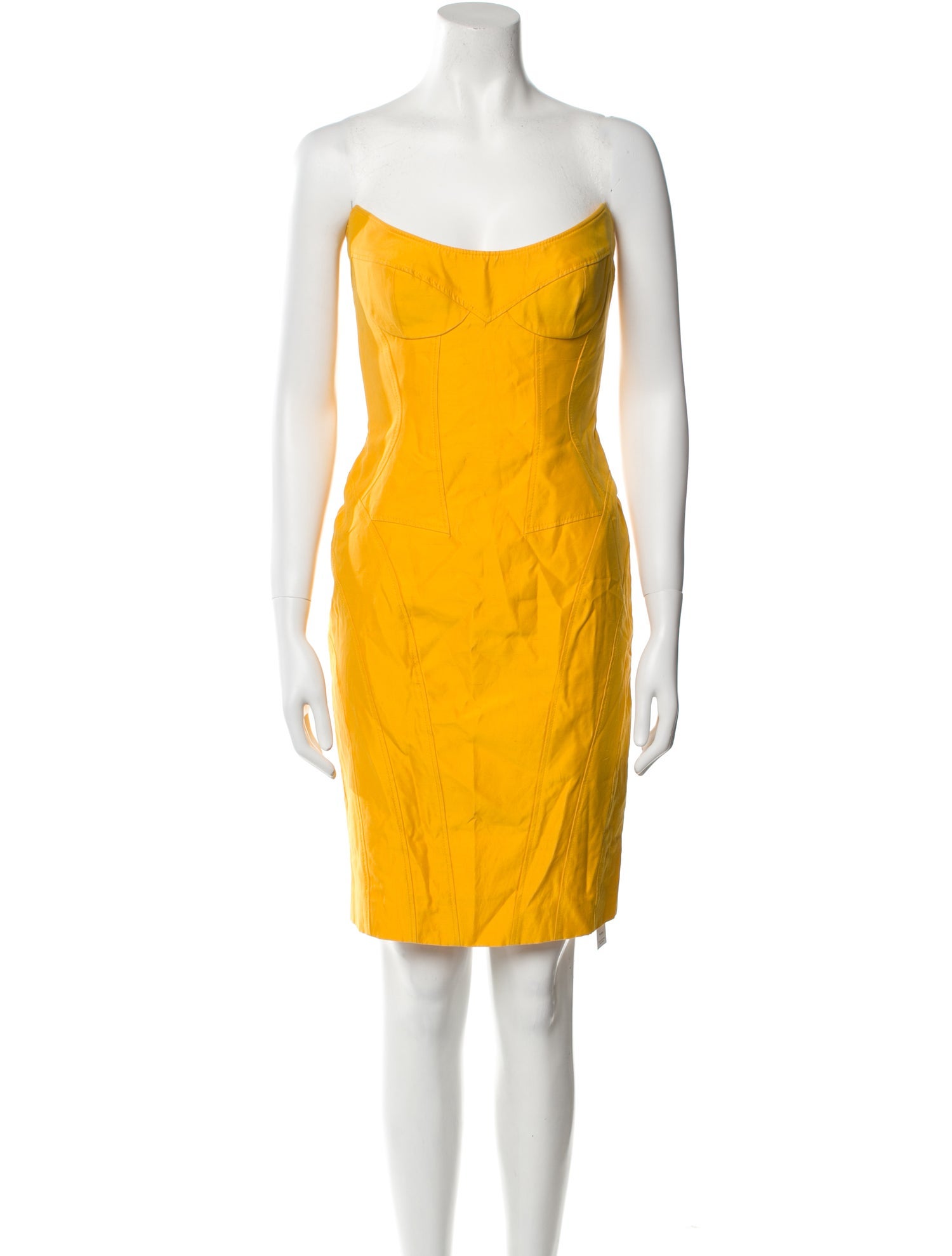 Escada Strapless Mini Dress