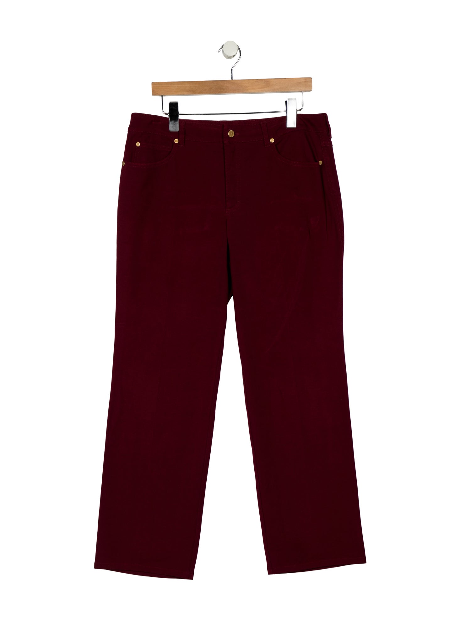 Escada High-Rise Wide Leg Jeans