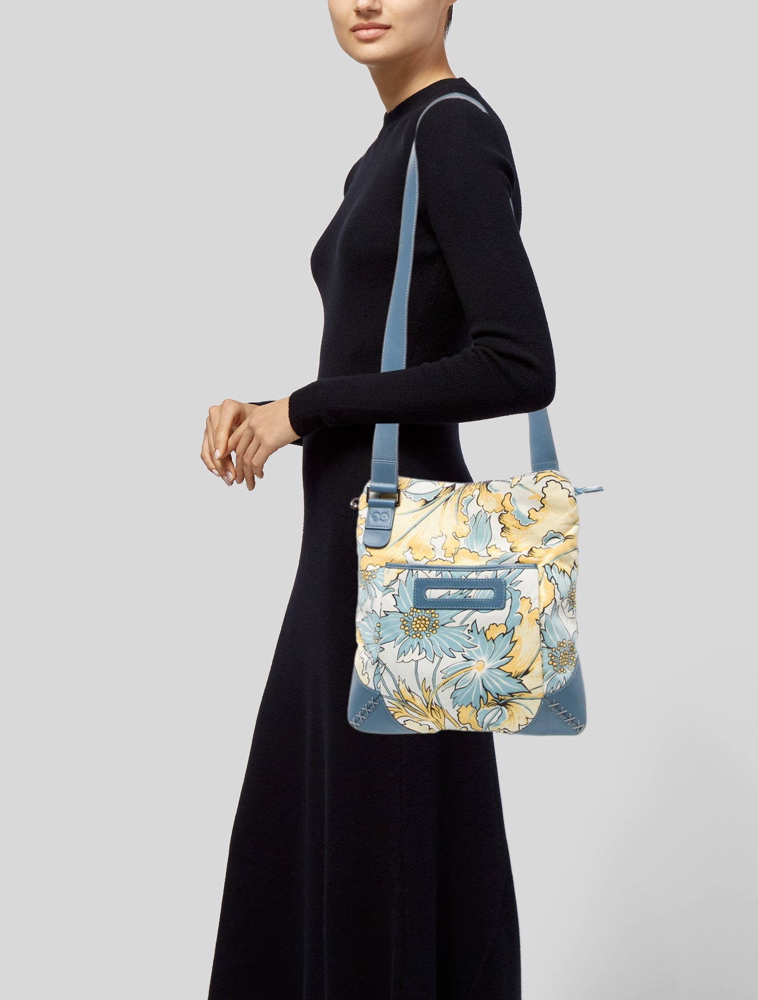 Escada Nylon Crossbody Bag