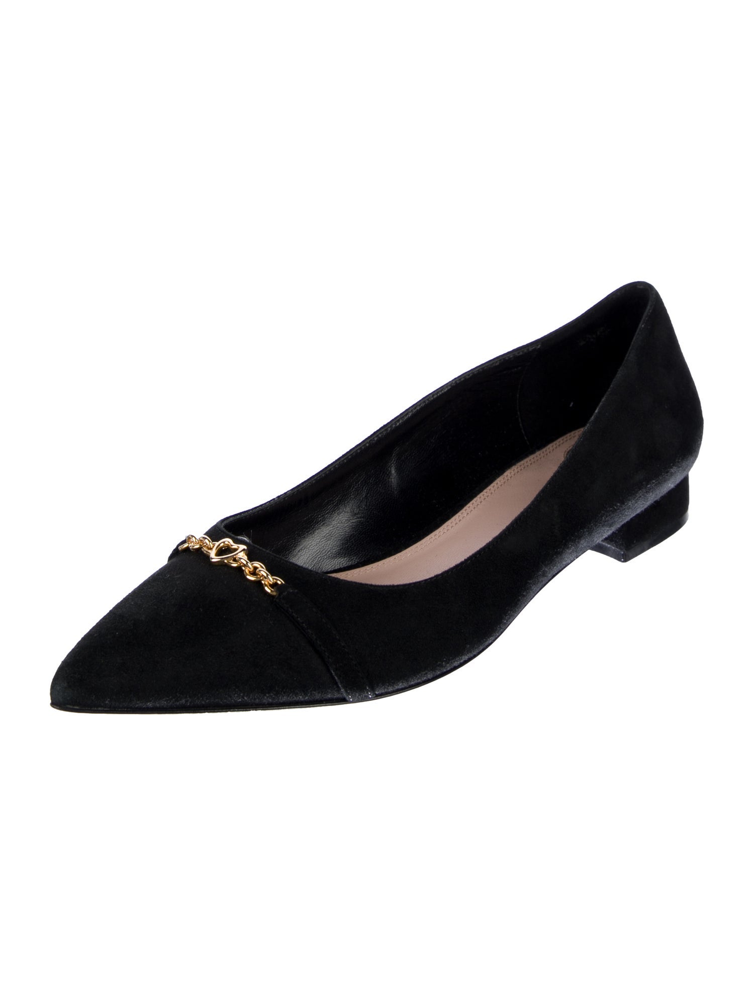 Escada Suede Flats