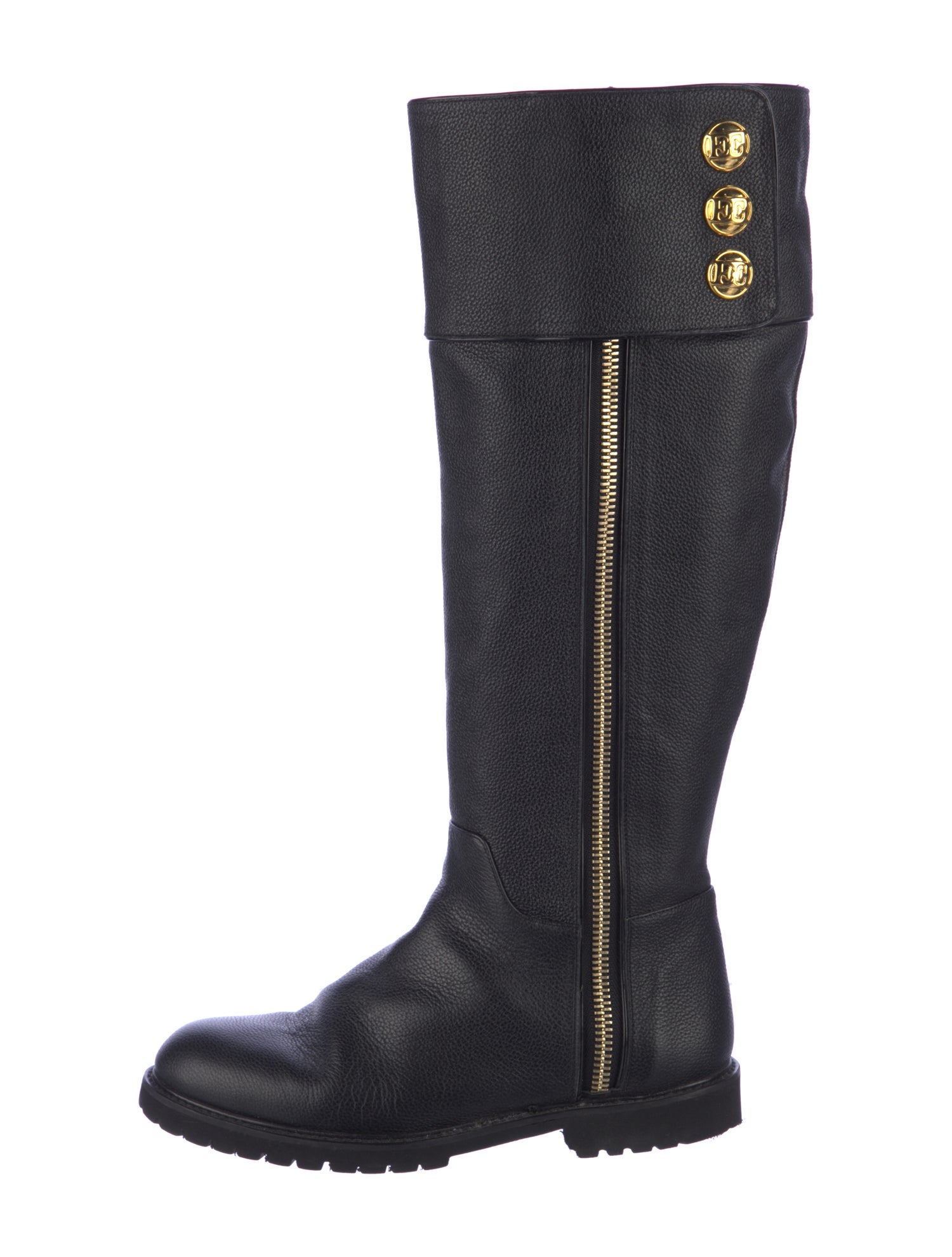 Escada Leather Riding Boots