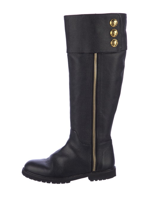 Escada Leather Riding Boots