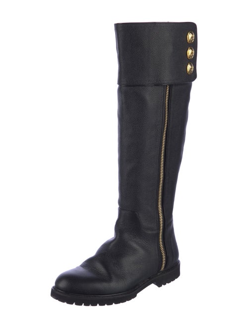 Escada Leather Riding Boots