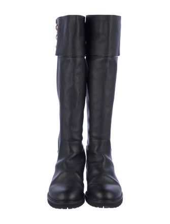 Escada Leather Riding Boots