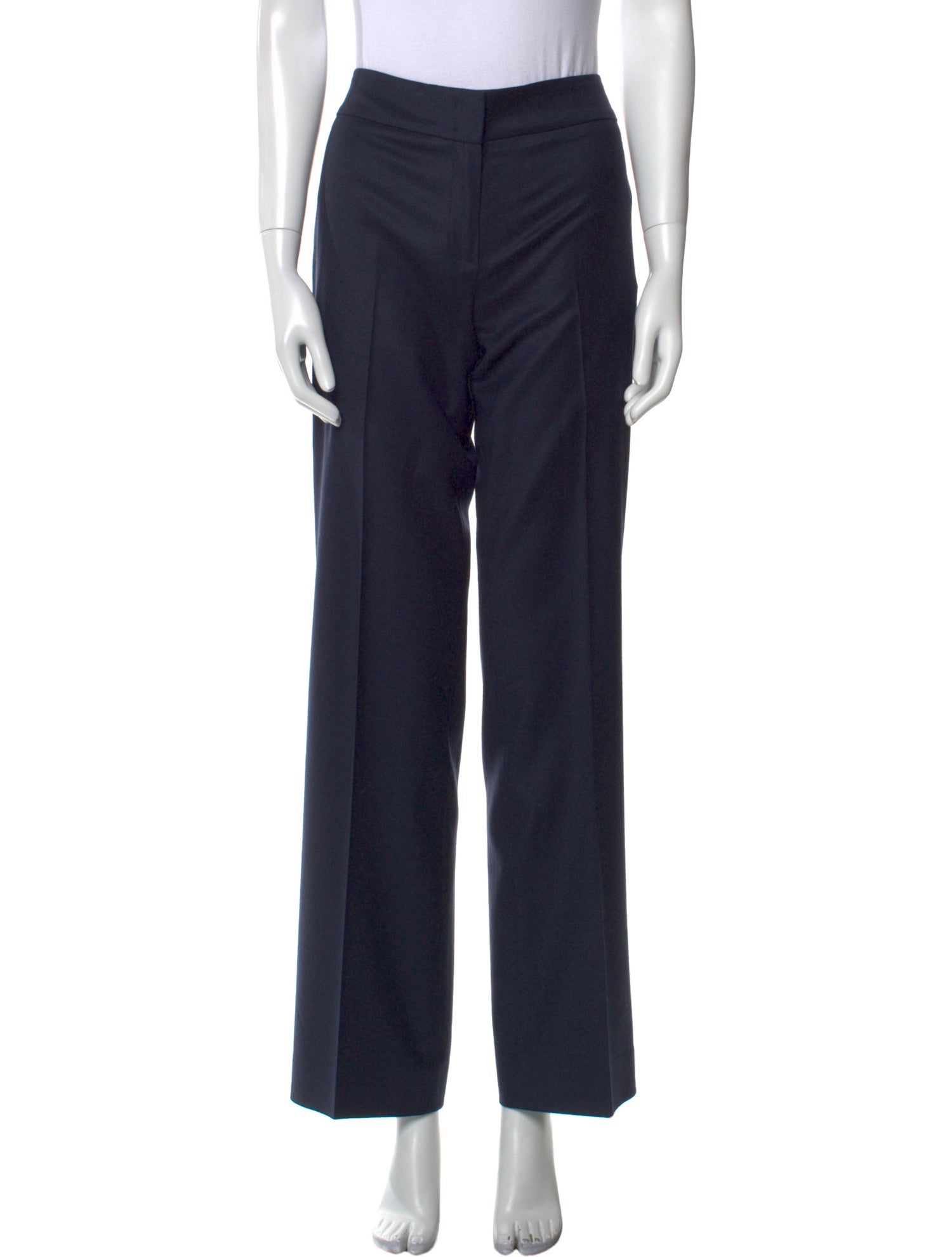 Escada Virgin Wool Wide Leg Pants