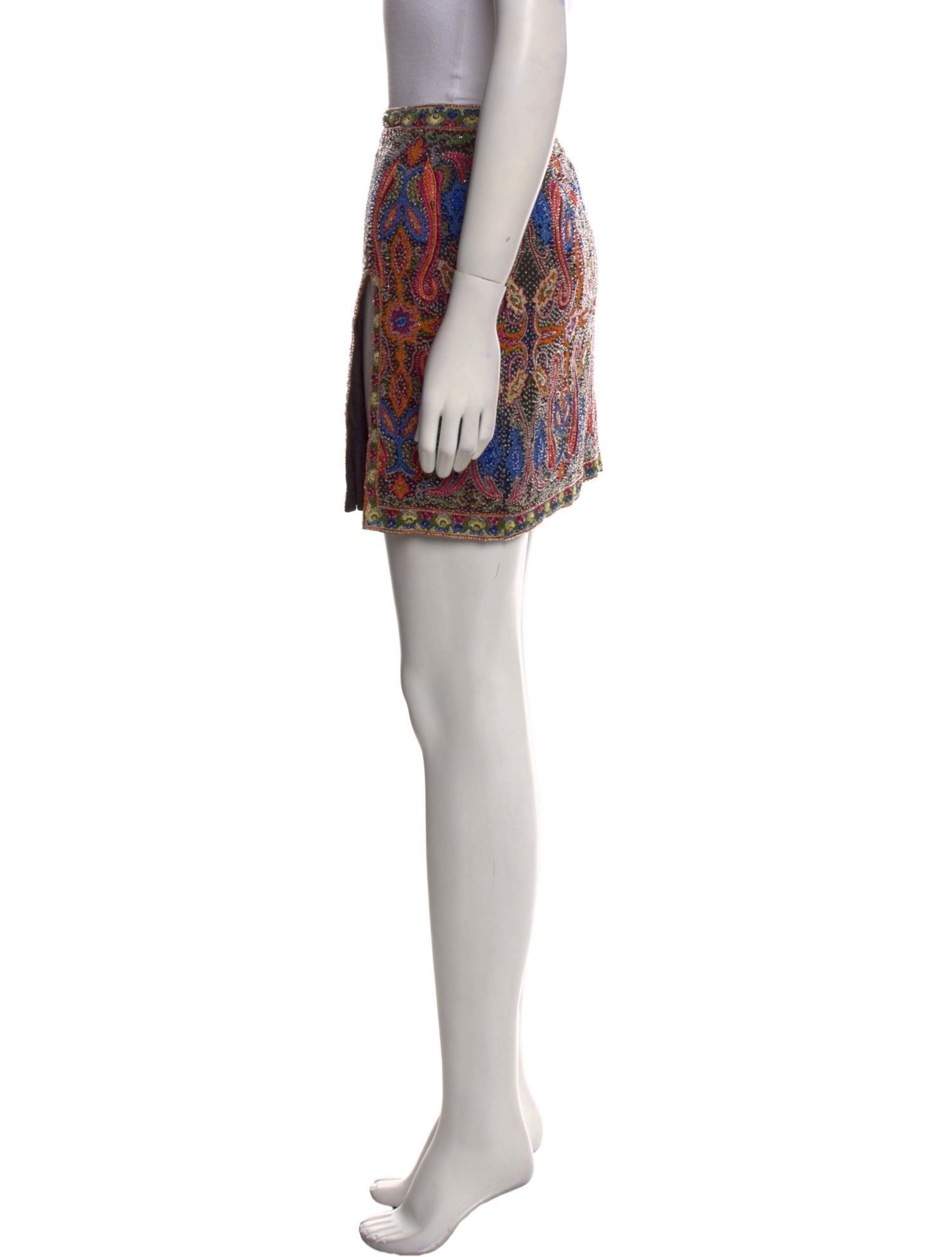 Escada Silk Mini Skirt