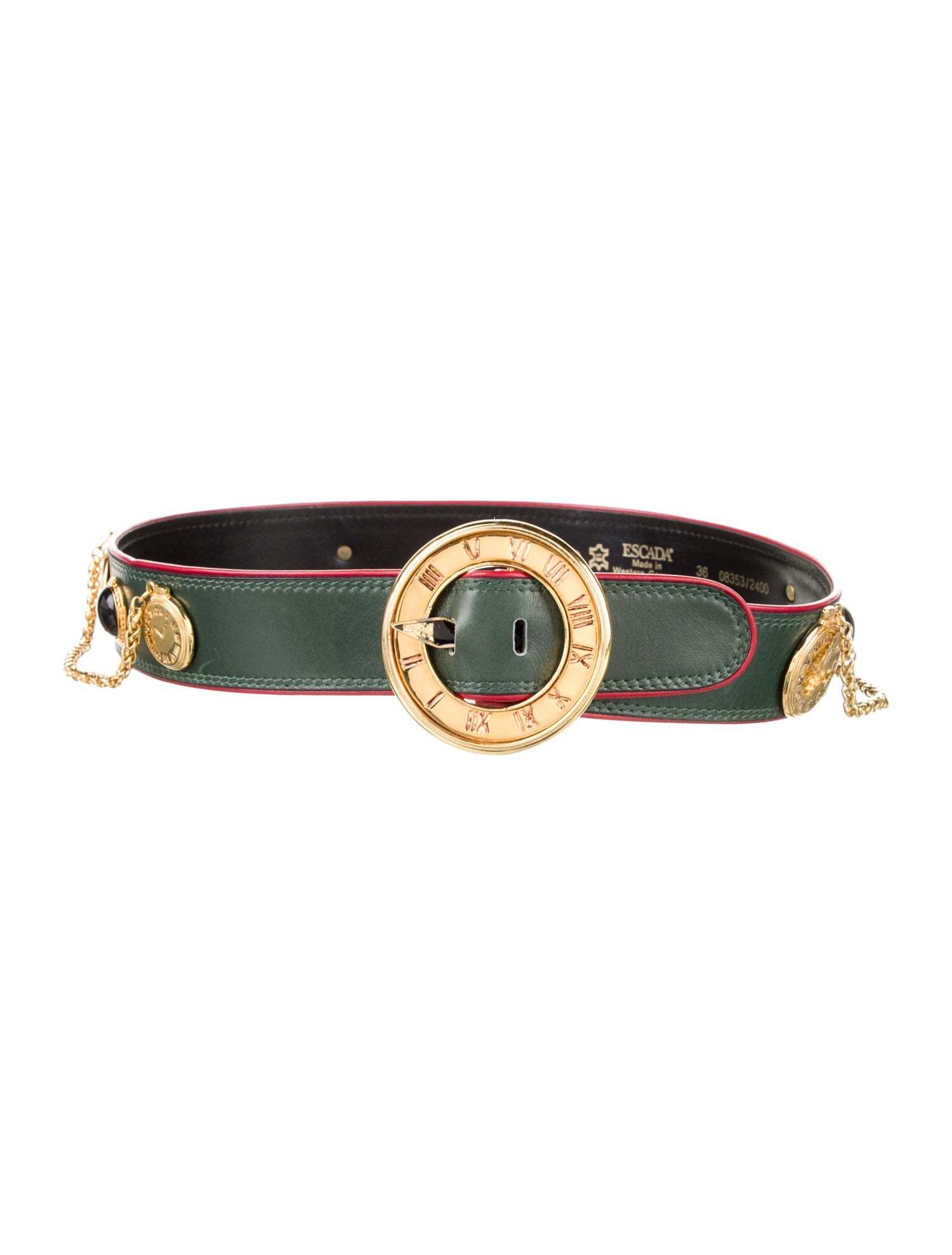 Escada Leather Waist Belt