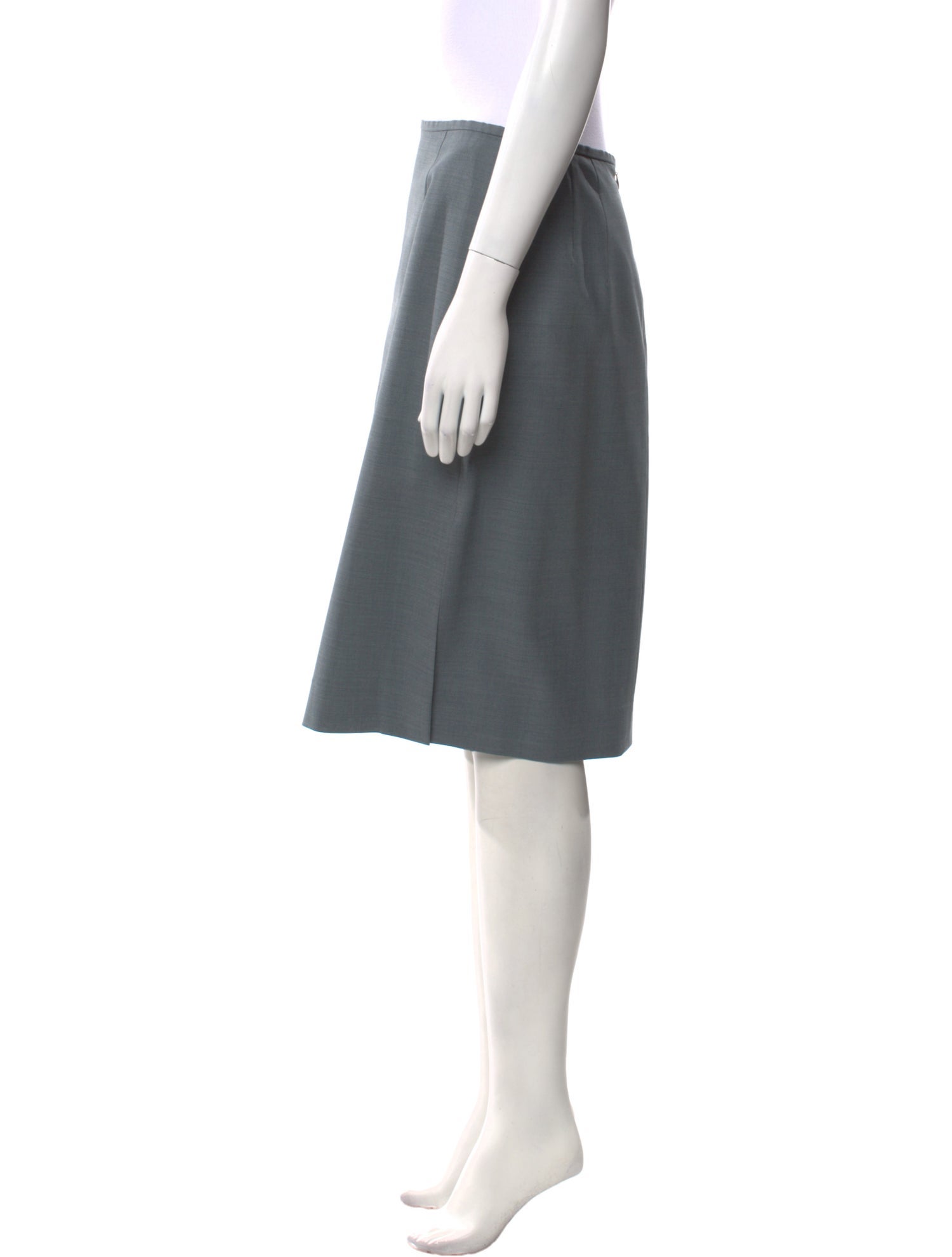 Escada Wool Knee-Length Skirt