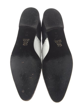 Escada Printed Oxfords