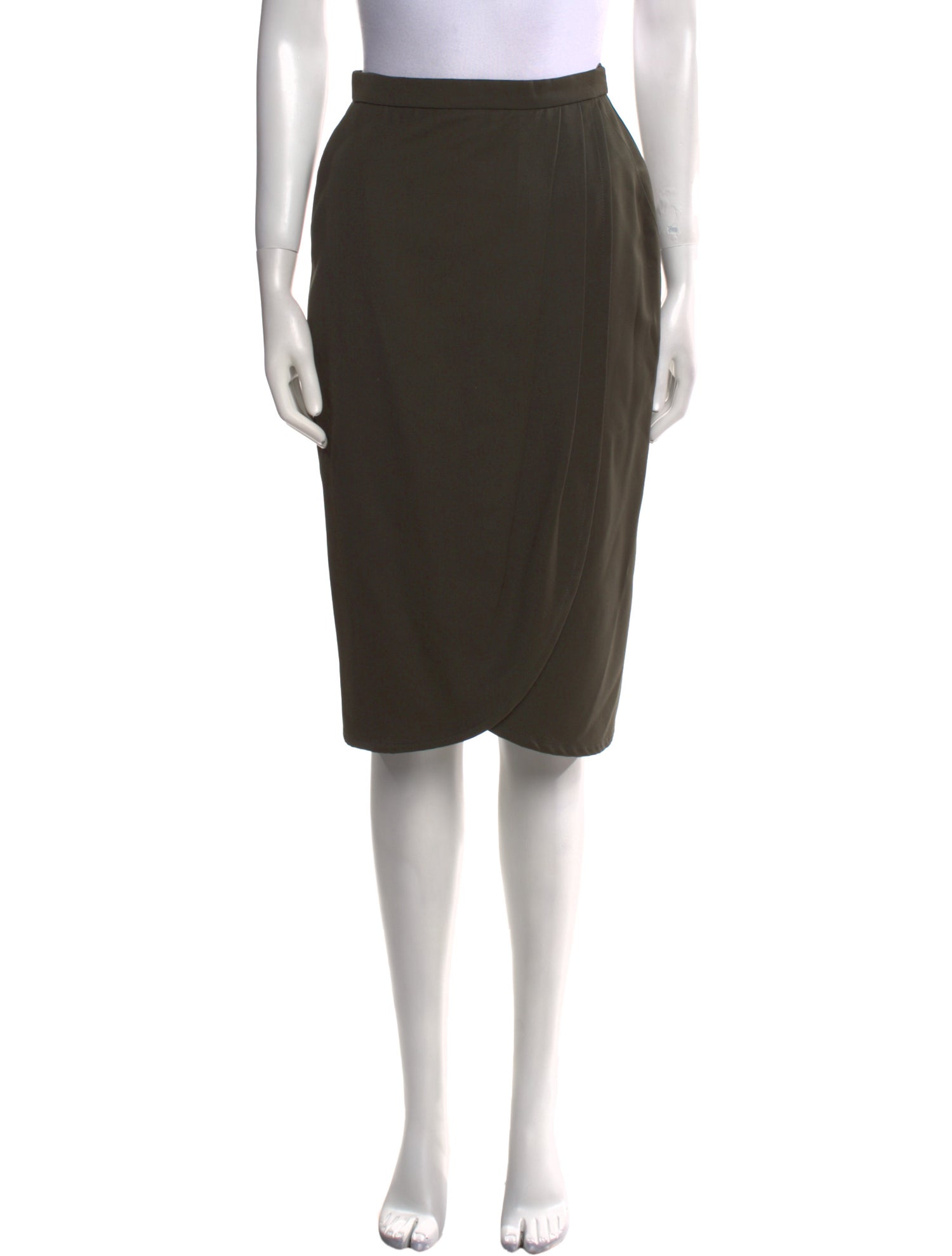 Escada Wool Knee-Length Skirt