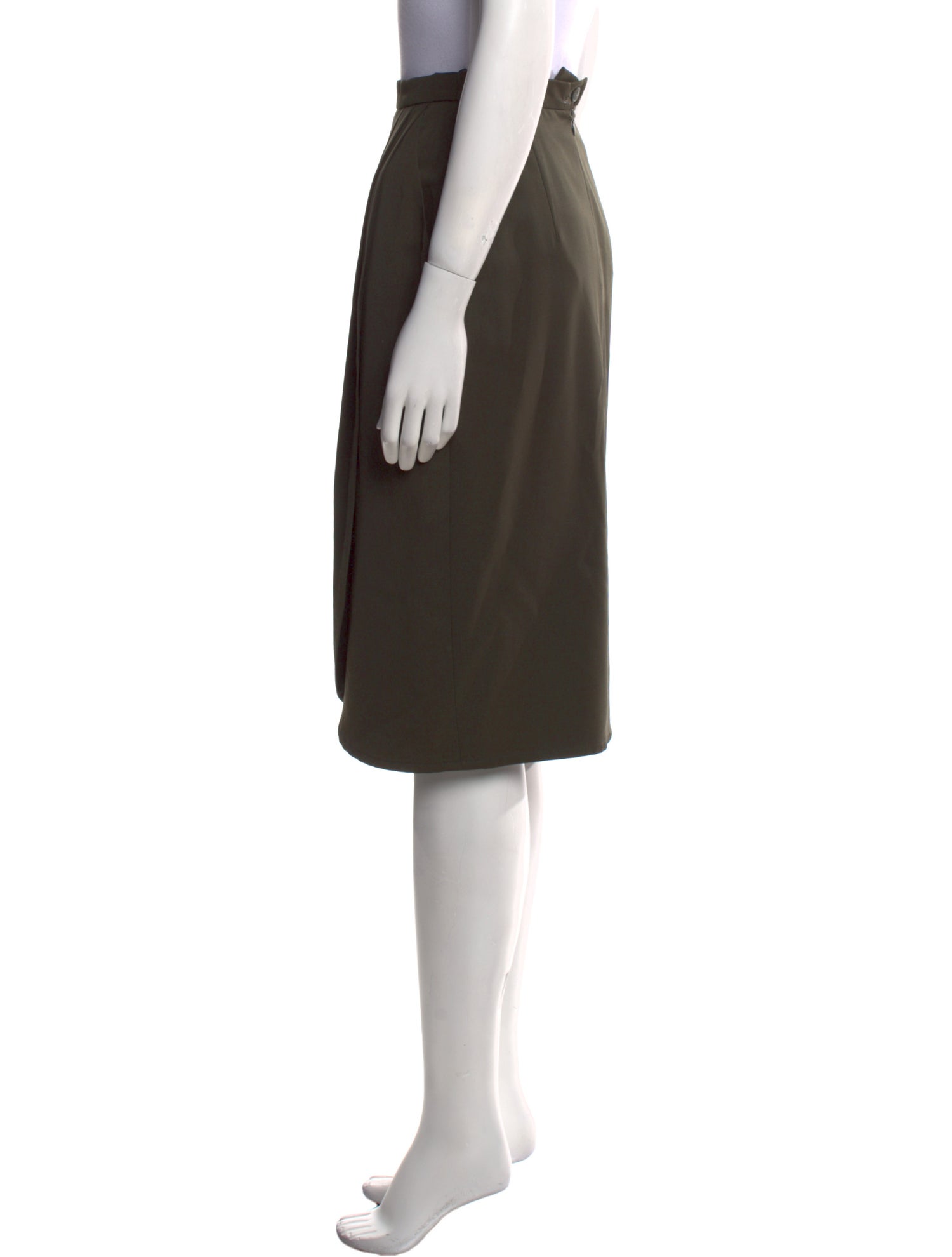 Escada Wool Knee-Length Skirt