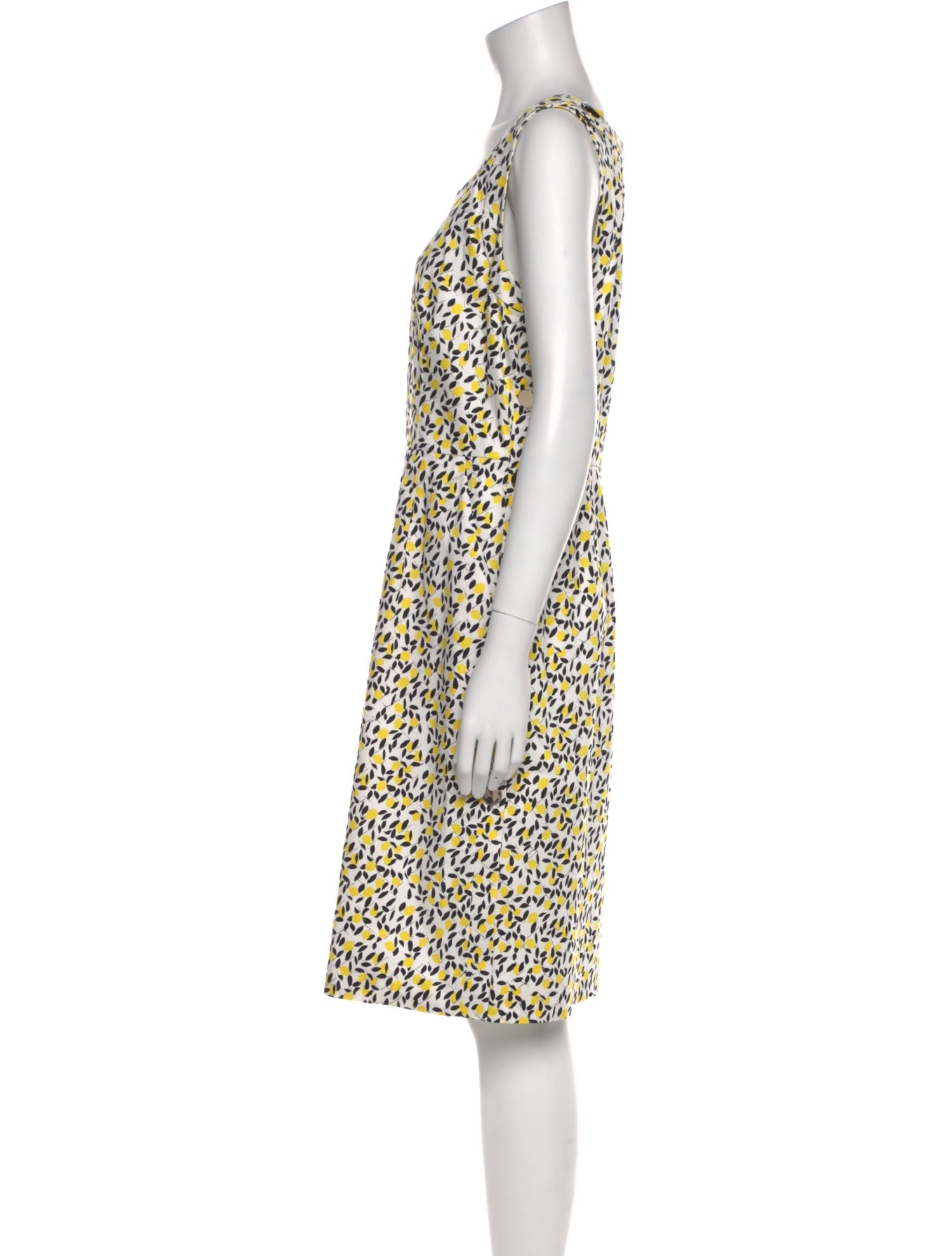 Escada Printed Knee-Length Dress