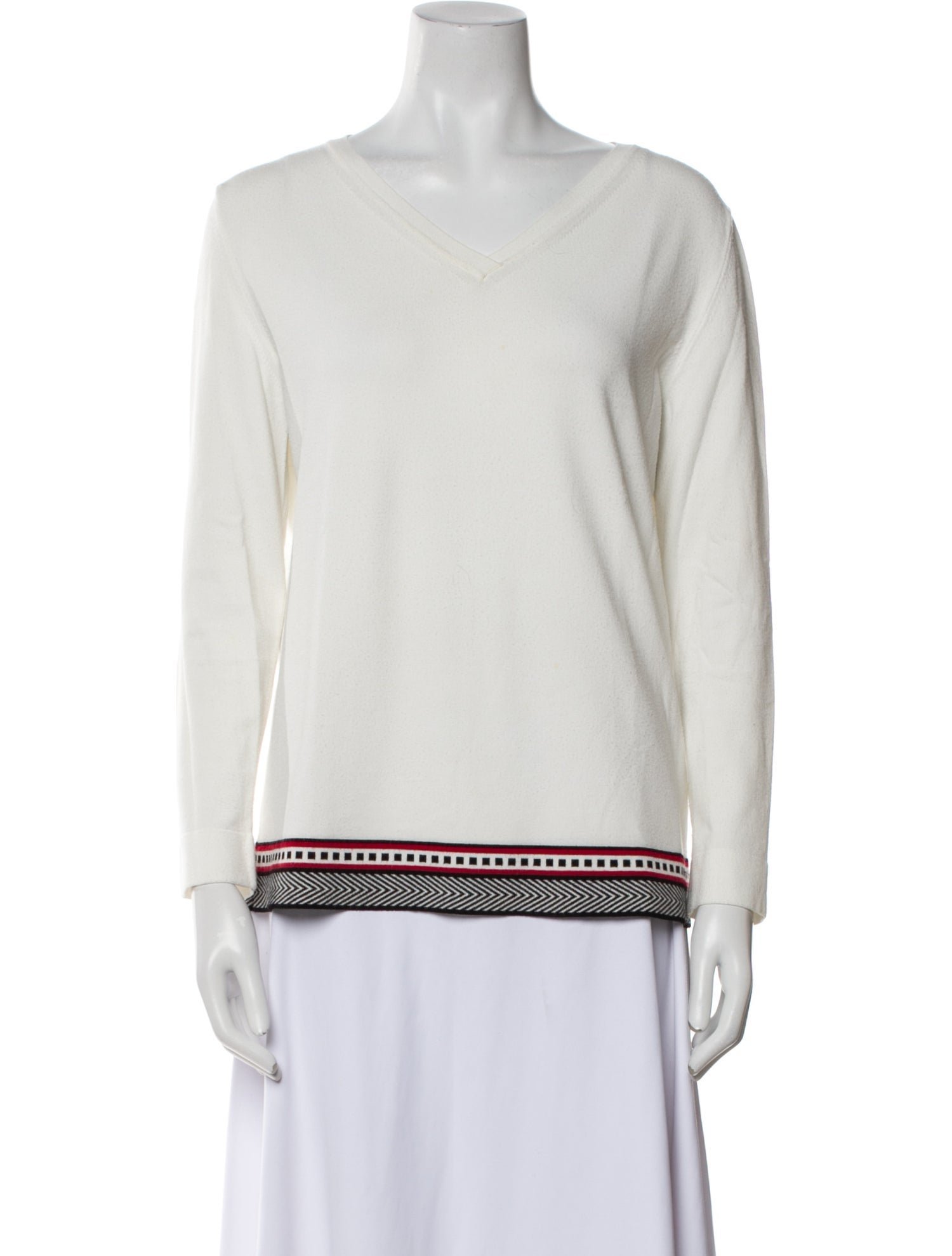Escada V-Neck Sweater