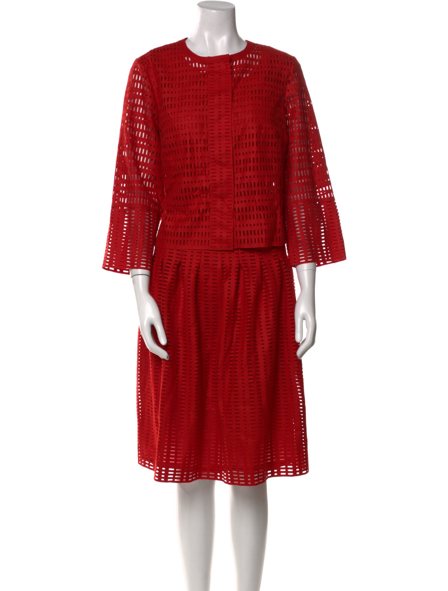 Escada Virgin Wool Midi Length Dress w/ Tags