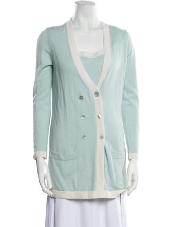 Escada Cashmere Colorblock Pattern Set