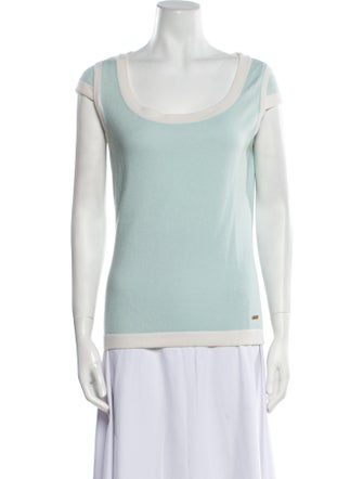 Escada Cashmere Colorblock Pattern Set