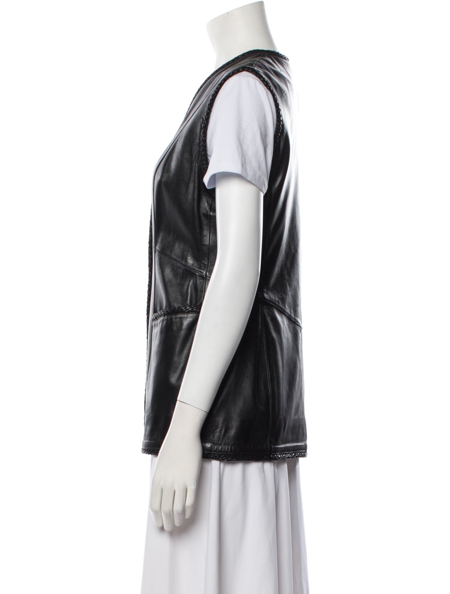 Escada Leather Vest