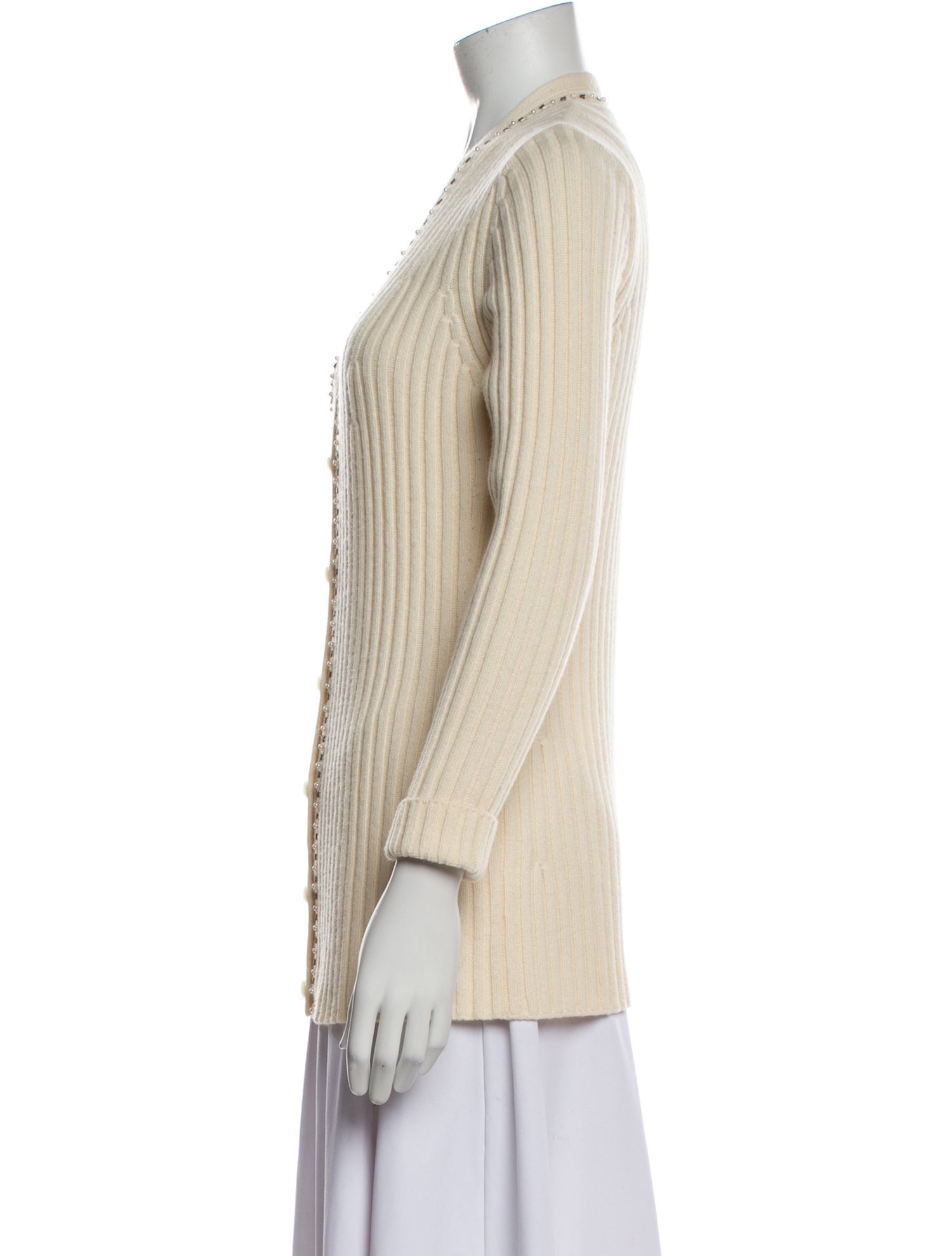 Escada Virgin Wool V-Neck Sweater