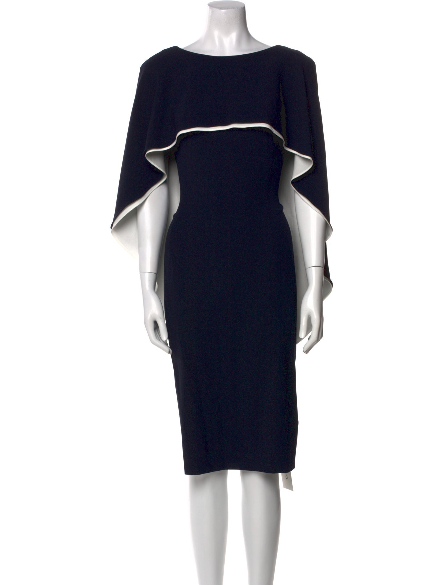 Escada Bateau Neckline Midi Length Dress w/ Tags