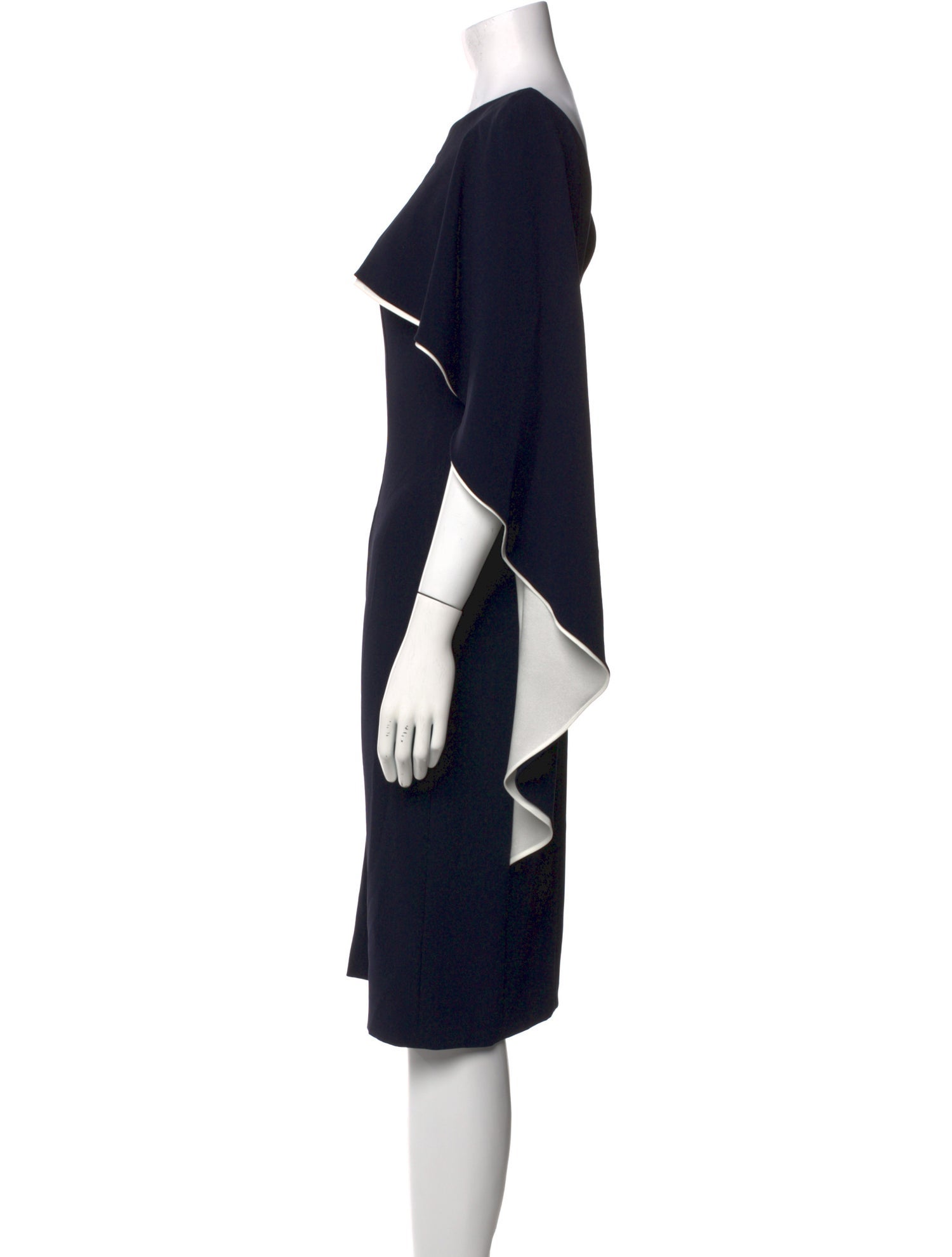 Escada Bateau Neckline Midi Length Dress w/ Tags