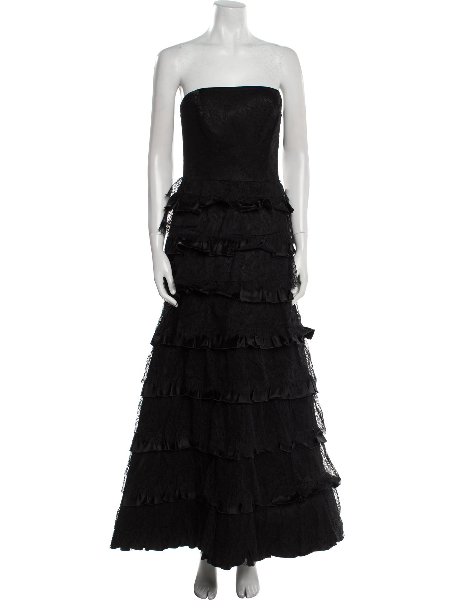 Escada Strapless Long Dress