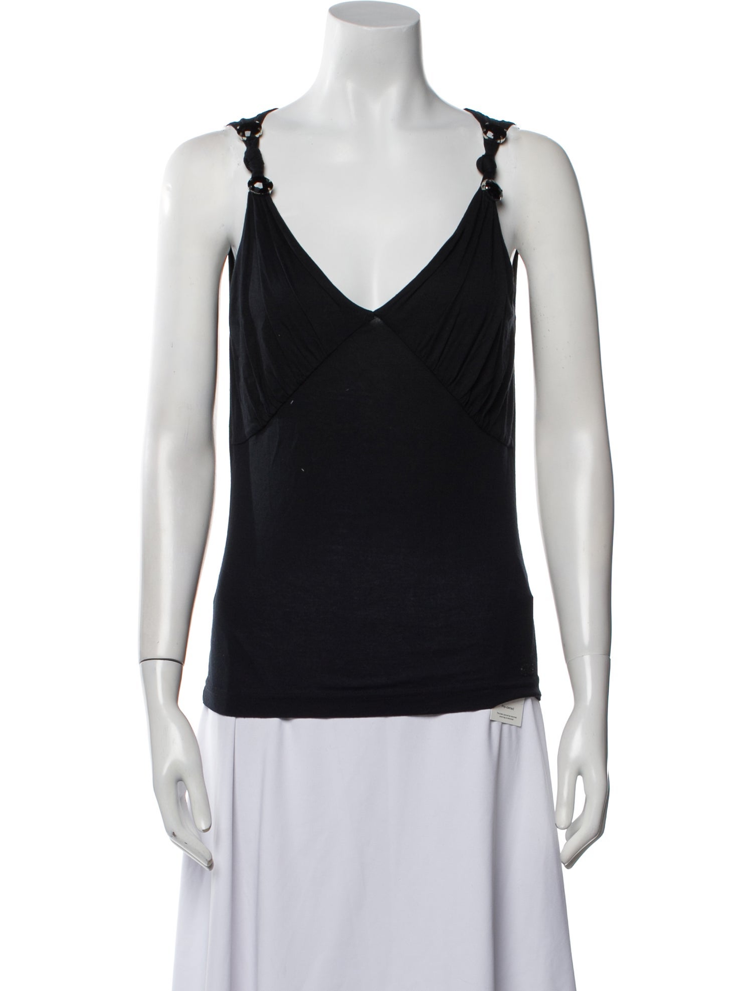 Escada Silk V-Neck Top