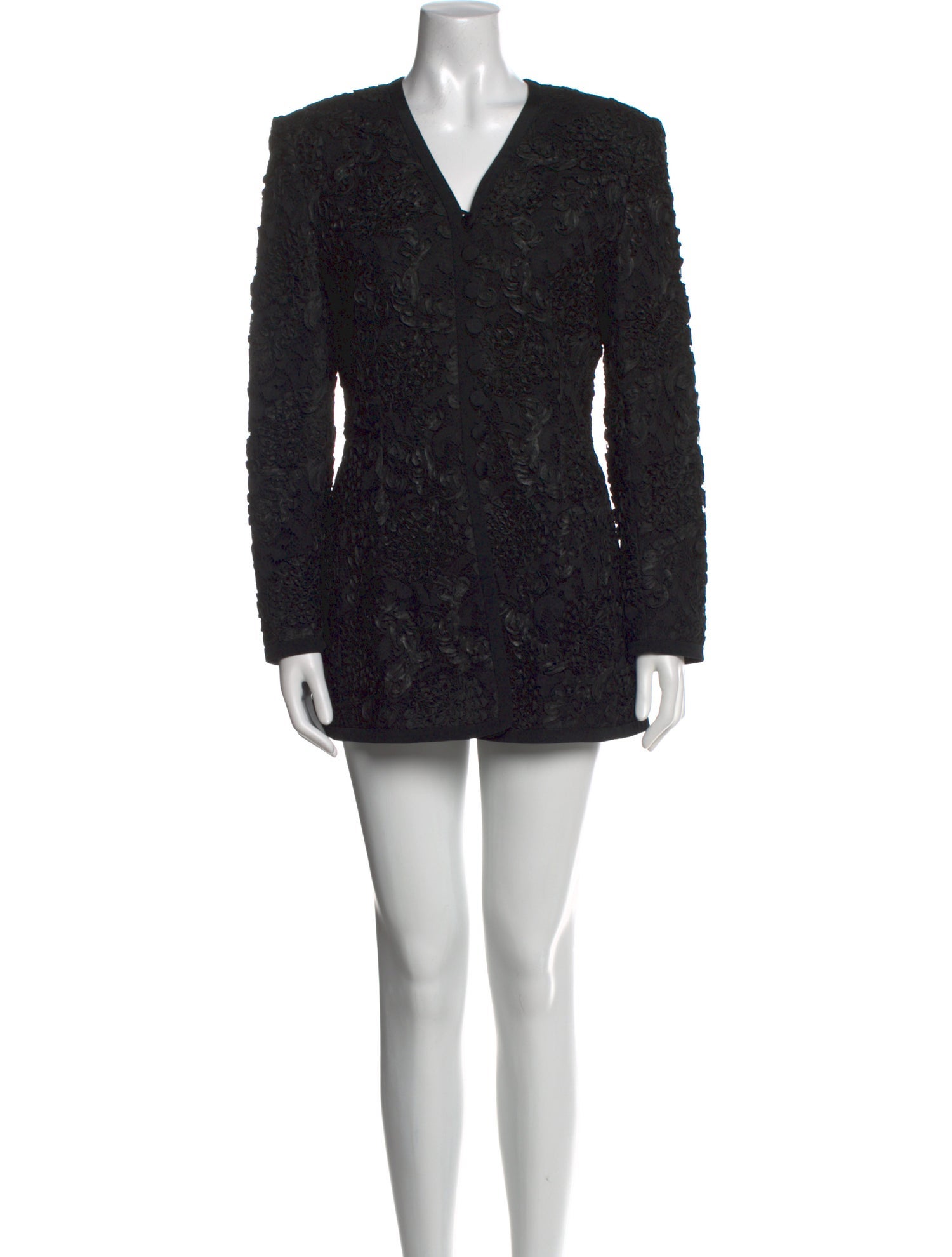 Escada Floral Print Mini Dress