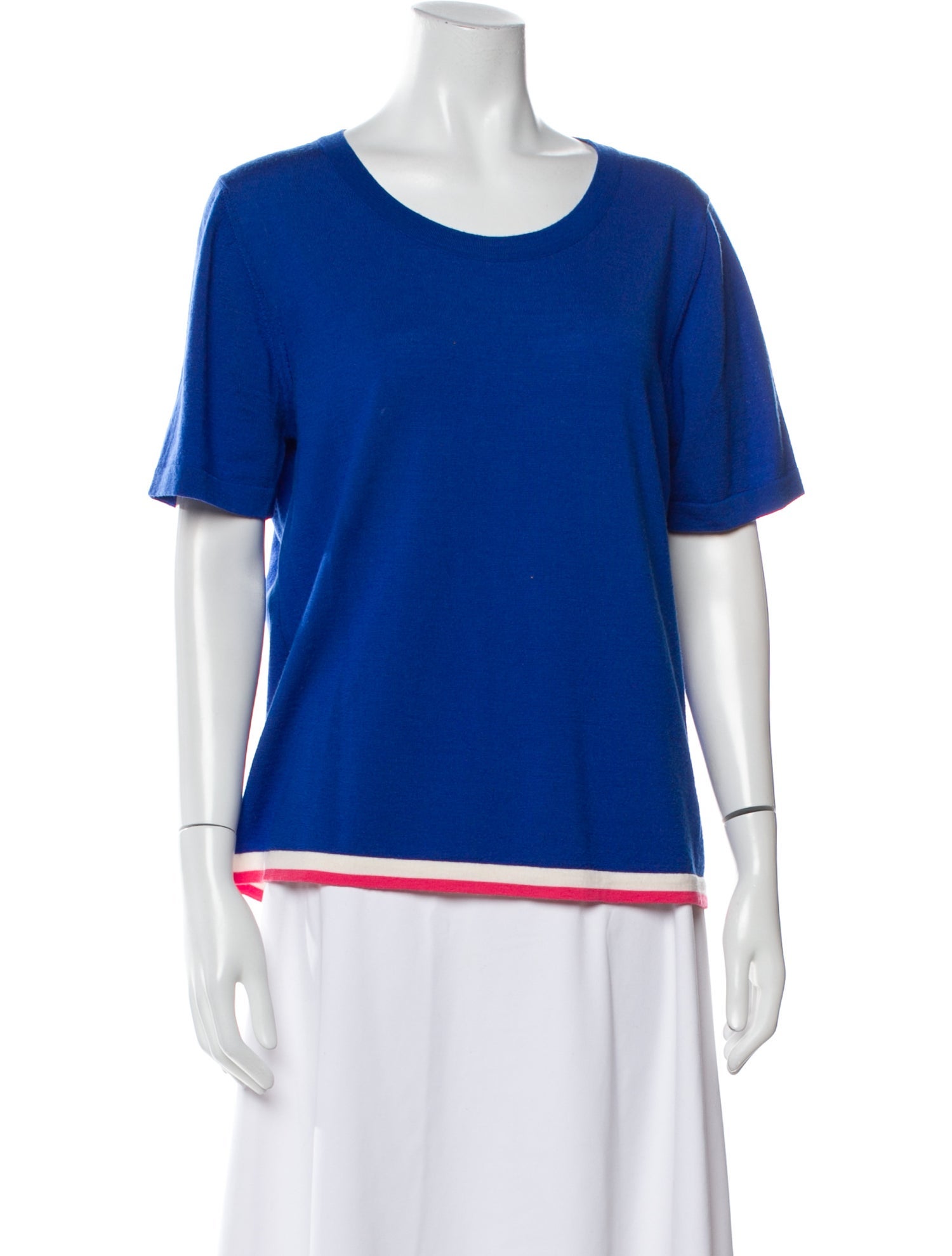 Escada Virgin Wool Scoop Neck Sweater