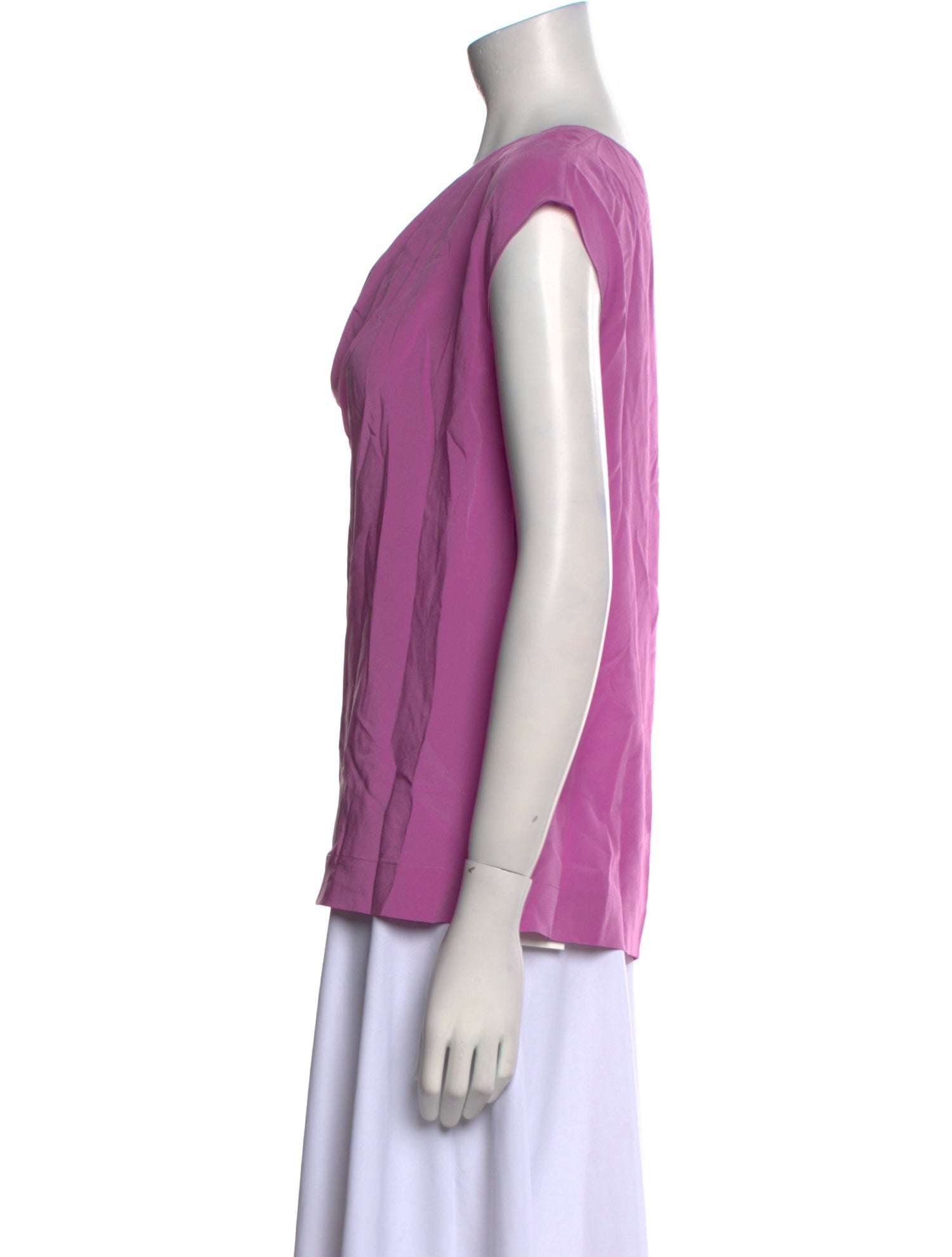 Escada Silk Cowl Neck Top