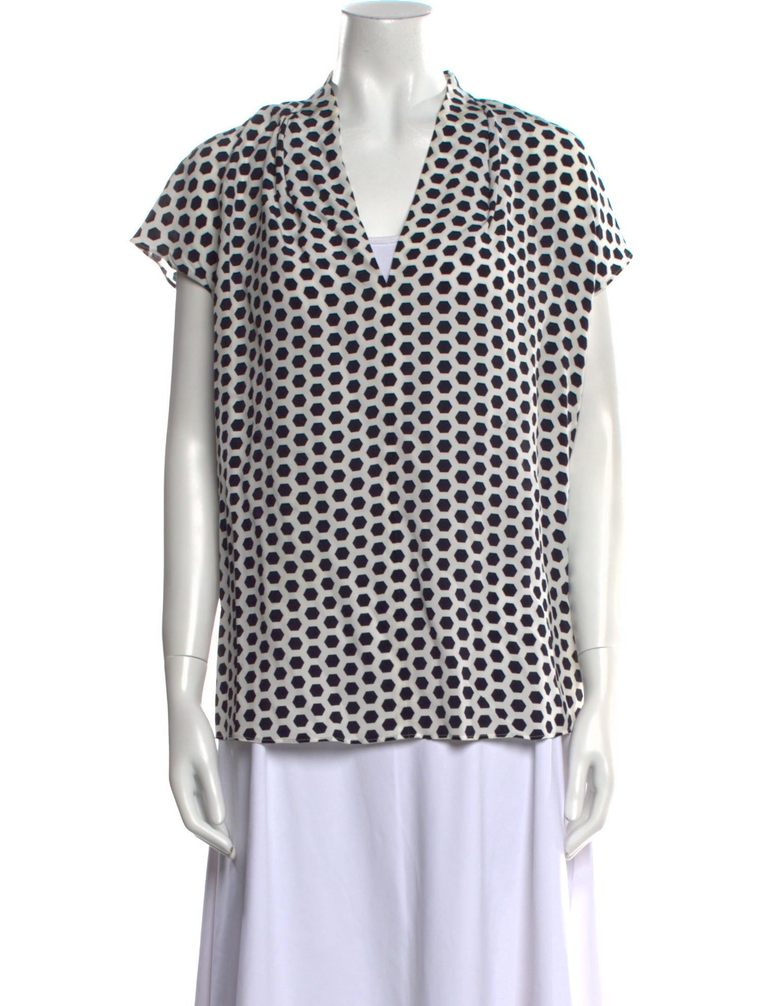 Escada Silk Printed Blouse