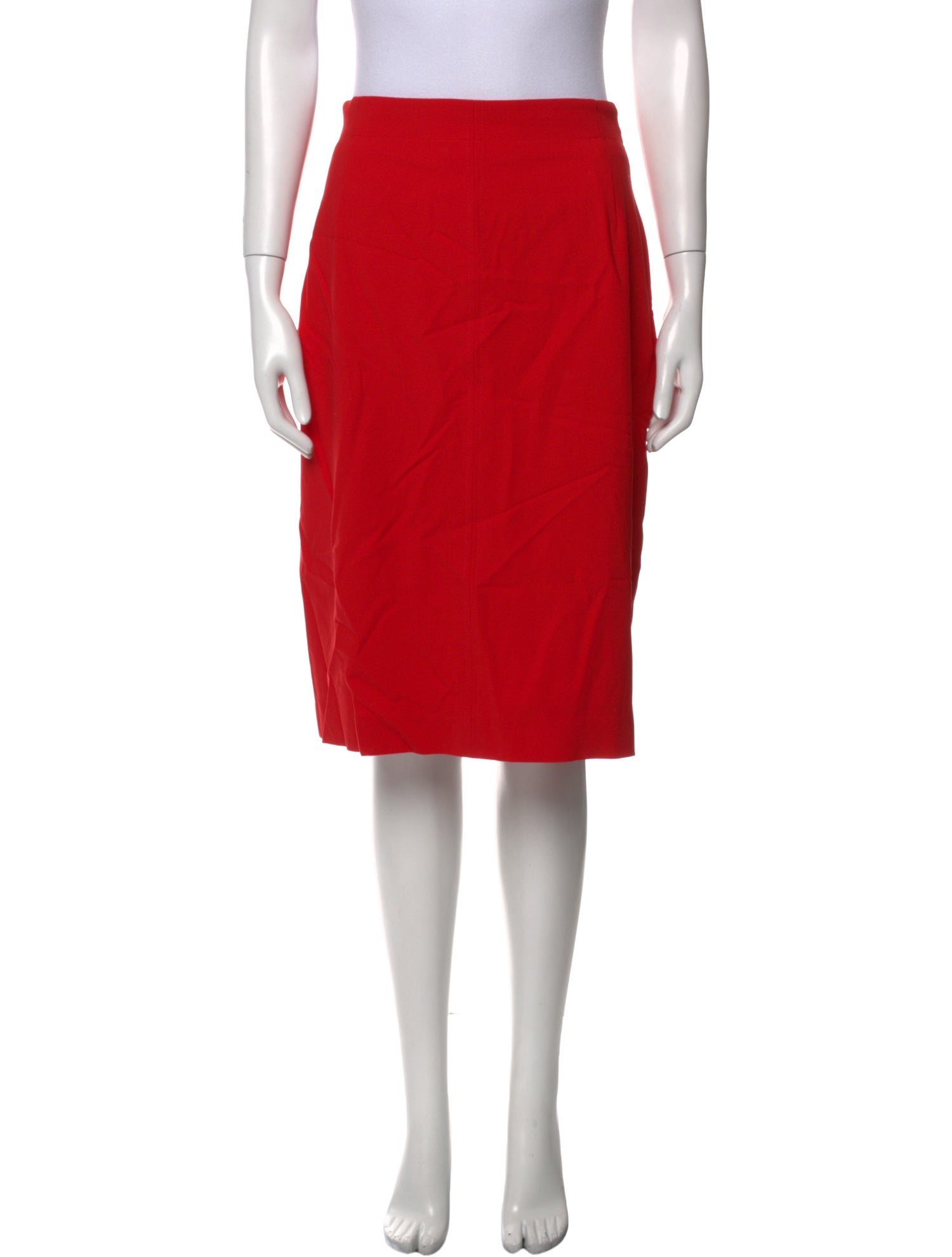 Escada Virgin Wool Knee-Length Skirt