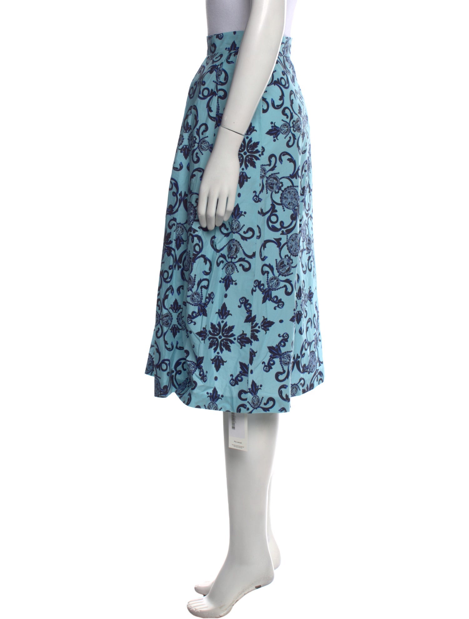 Escada Printed Knee-Length Skirt