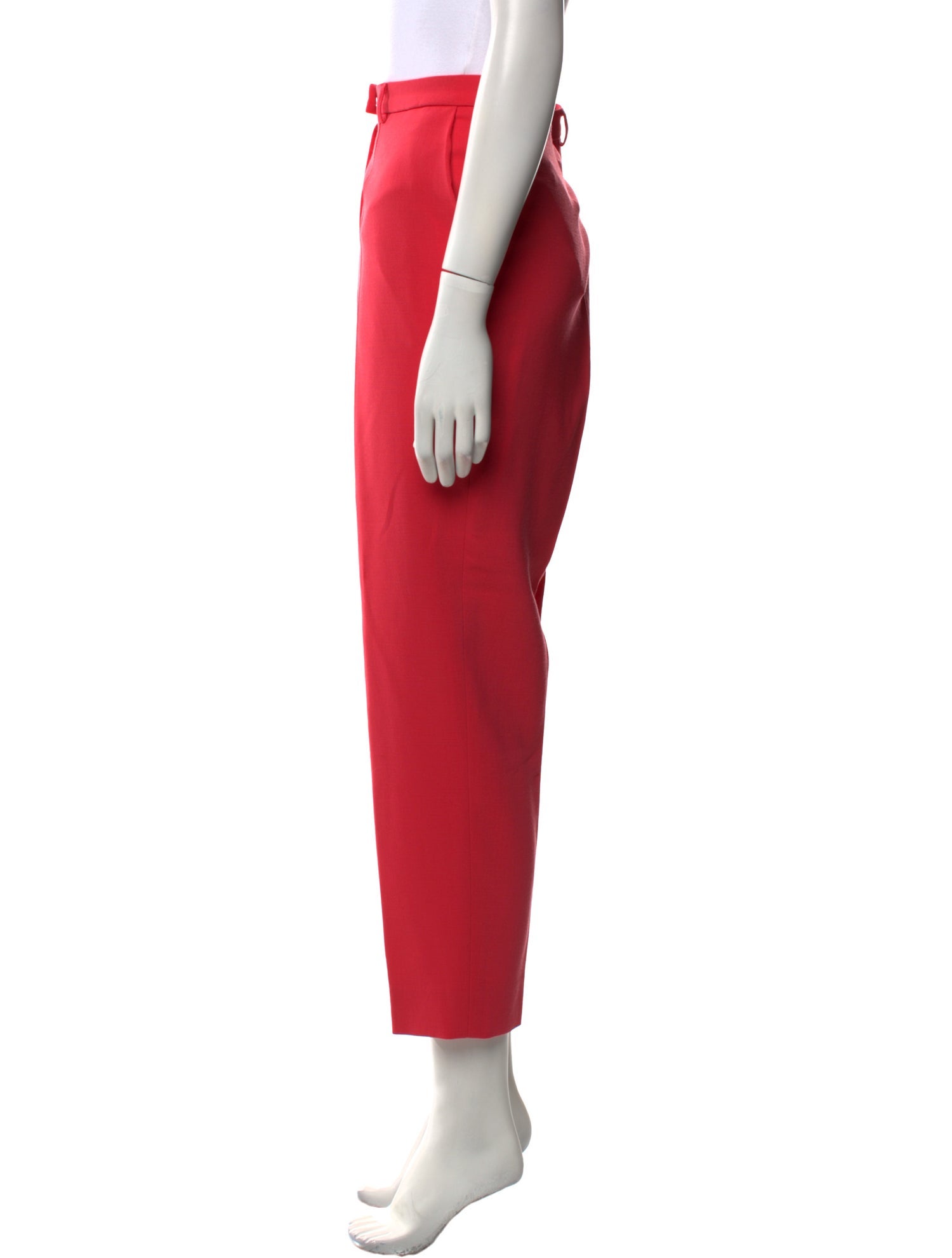 Escada Virgin Wool Straight Leg Pants