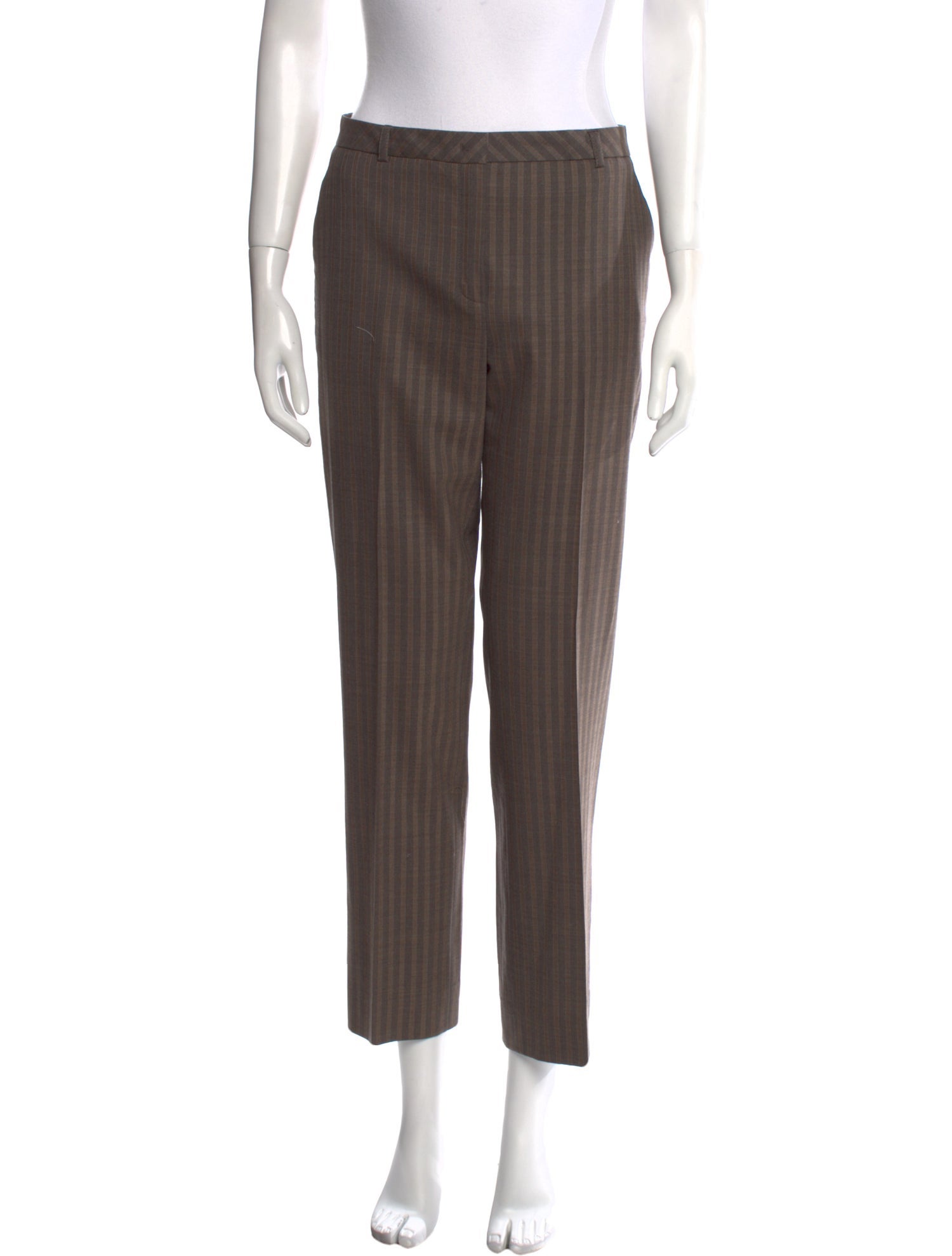Escada Virgin Wool Straight Leg Pants