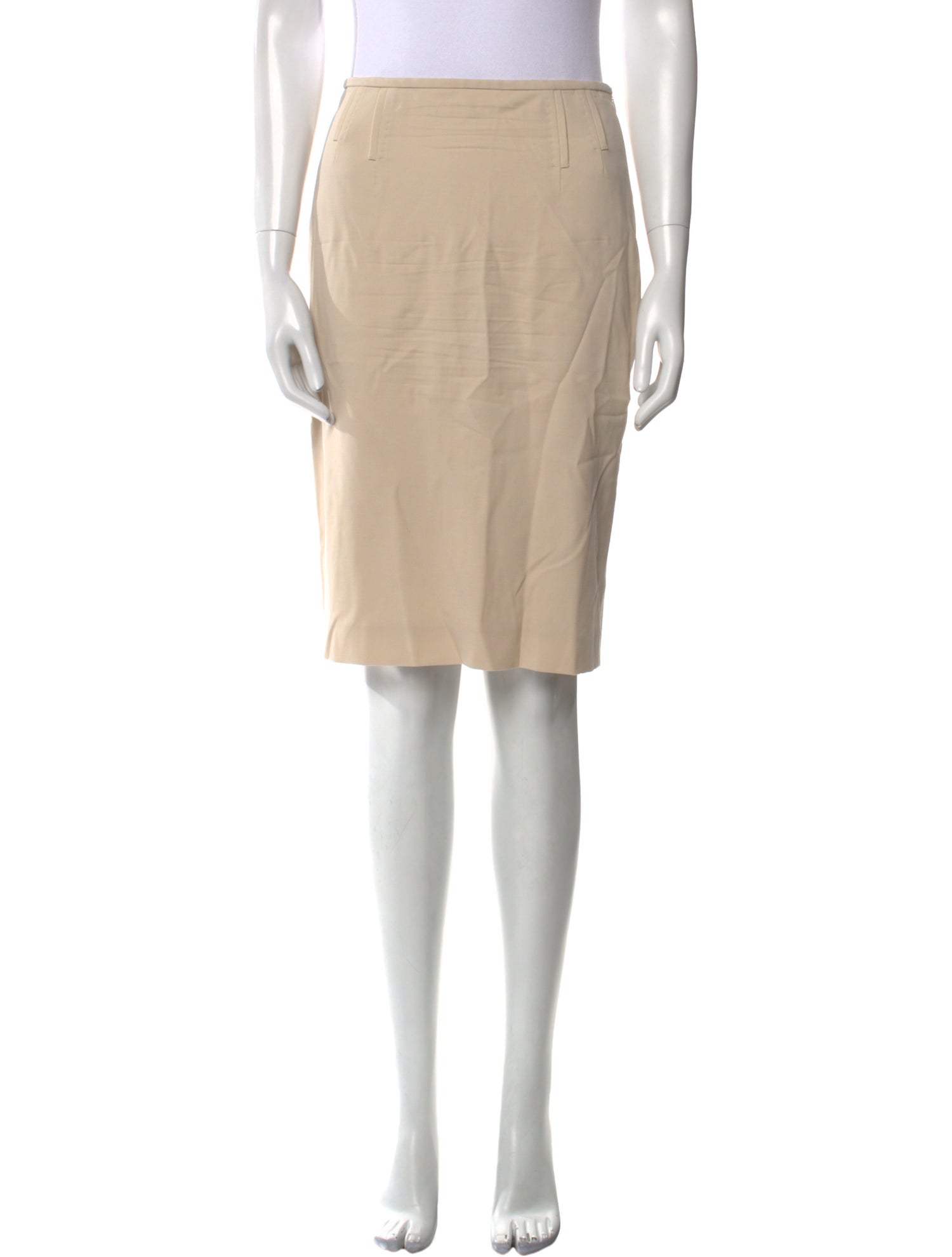 Escada Wool Knee-Length Skirt