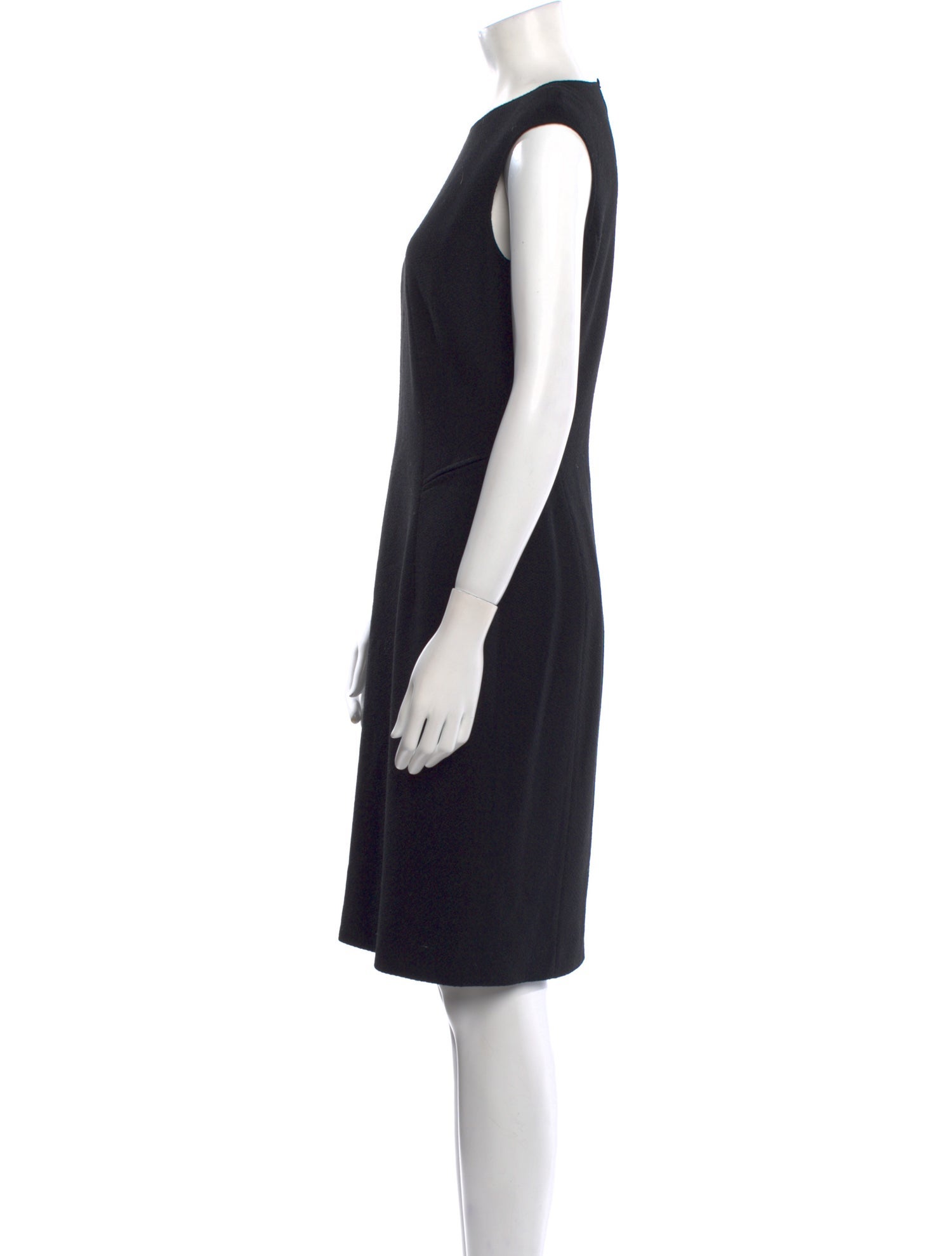 Escada Virgin Wool Knee-Length Dress