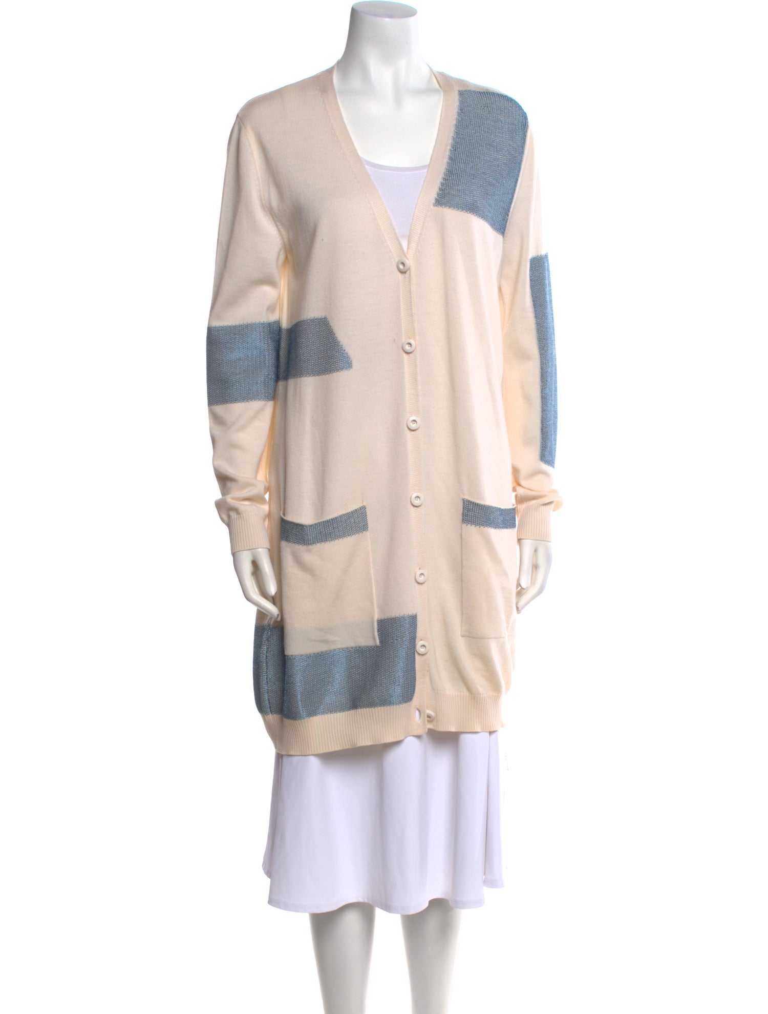 Escada Virgin Wool Striped Sweater