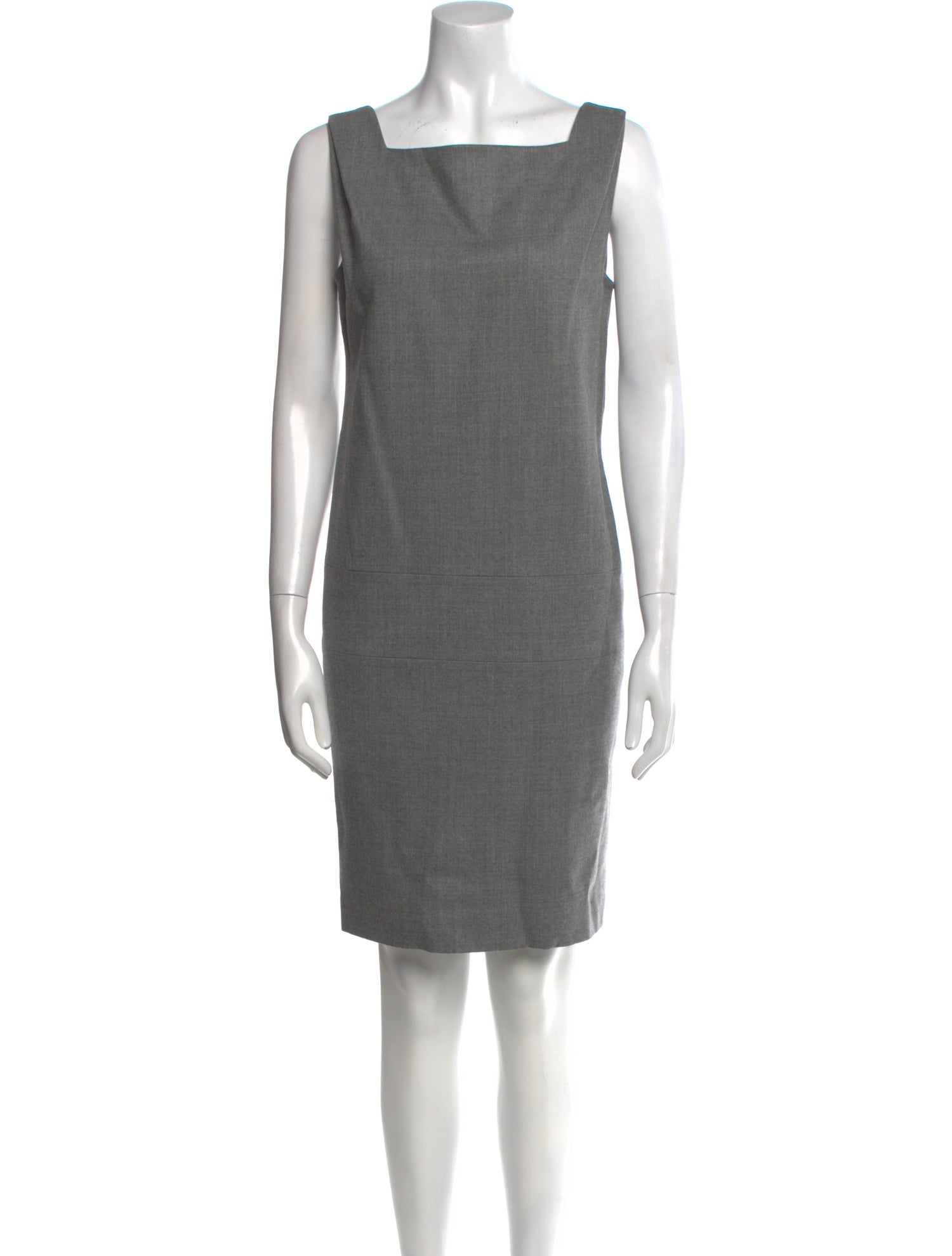 Escada Virgin Wool Knee-Length Dress