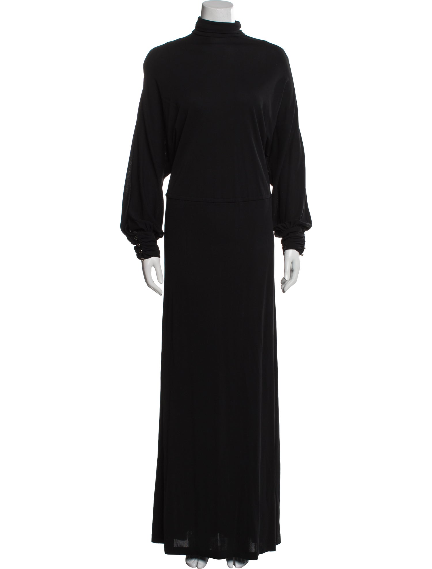 Escada Turtleneck Long Dress