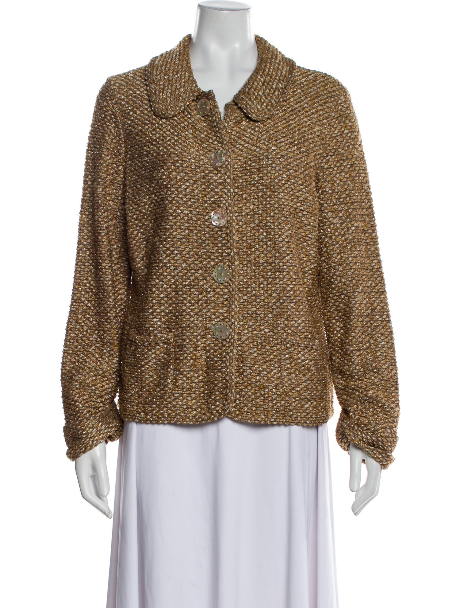Escada Tweed Pattern Jacket