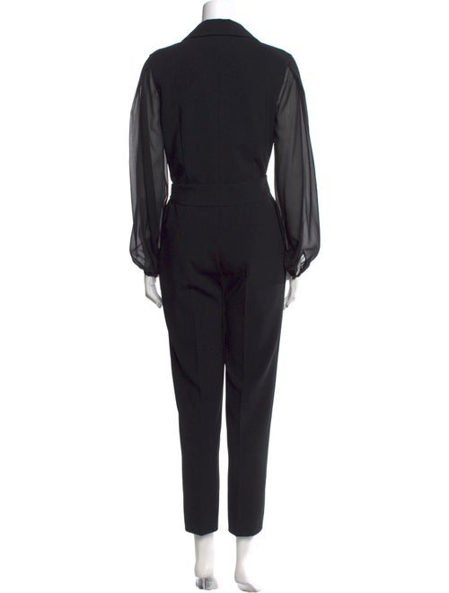 Escada V-Neck Jumpsuit