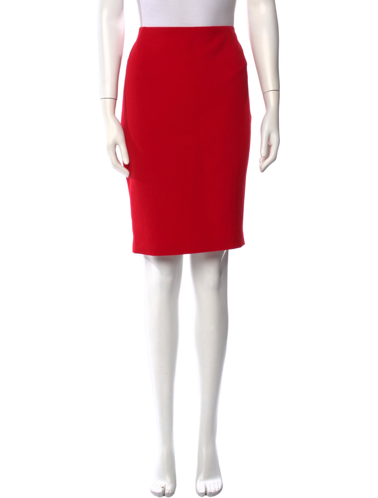 Escada Virgin Wool Knee-Length Skirt
