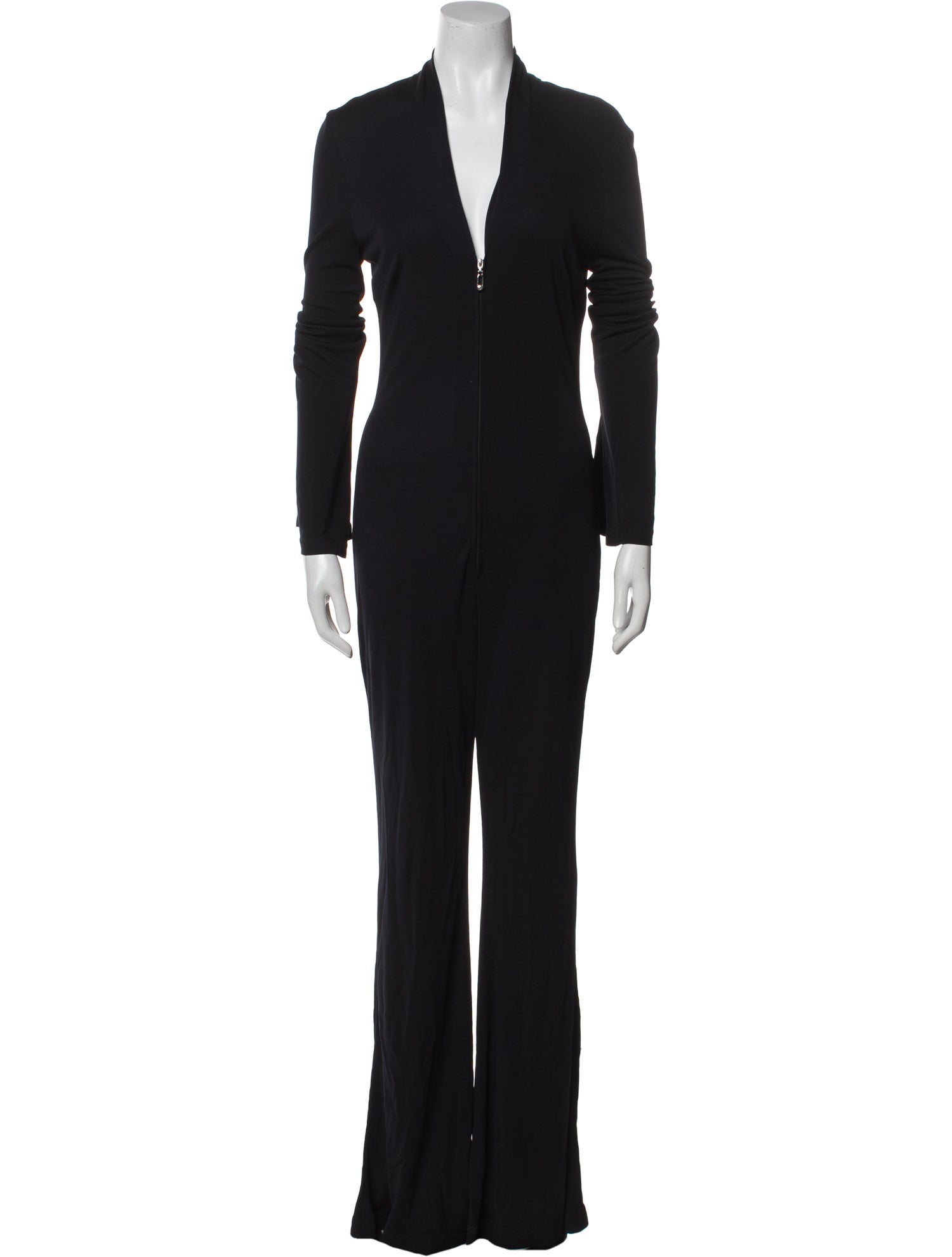 Escada Plunge Neckline Jumpsuit